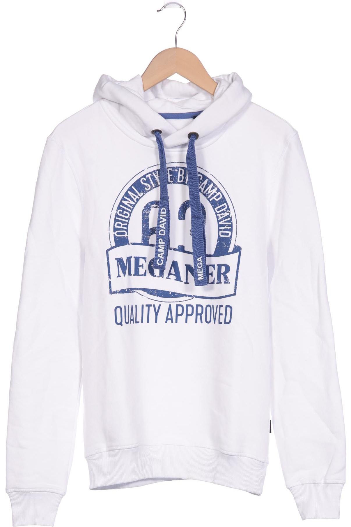 

Camp David Herren Kapuzenpullover, weiß, Gr. 46