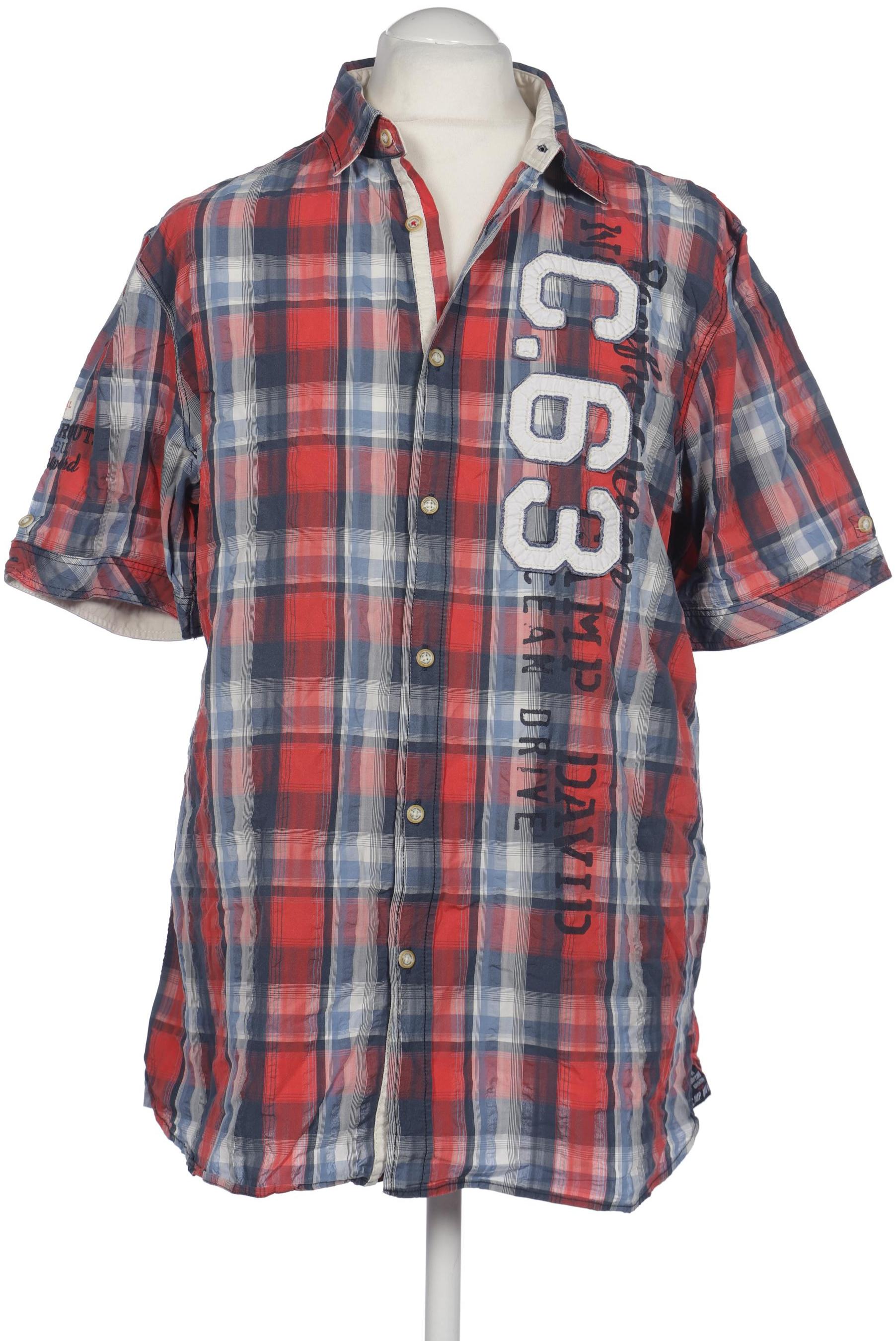 

Camp David Herren Hemd, blau