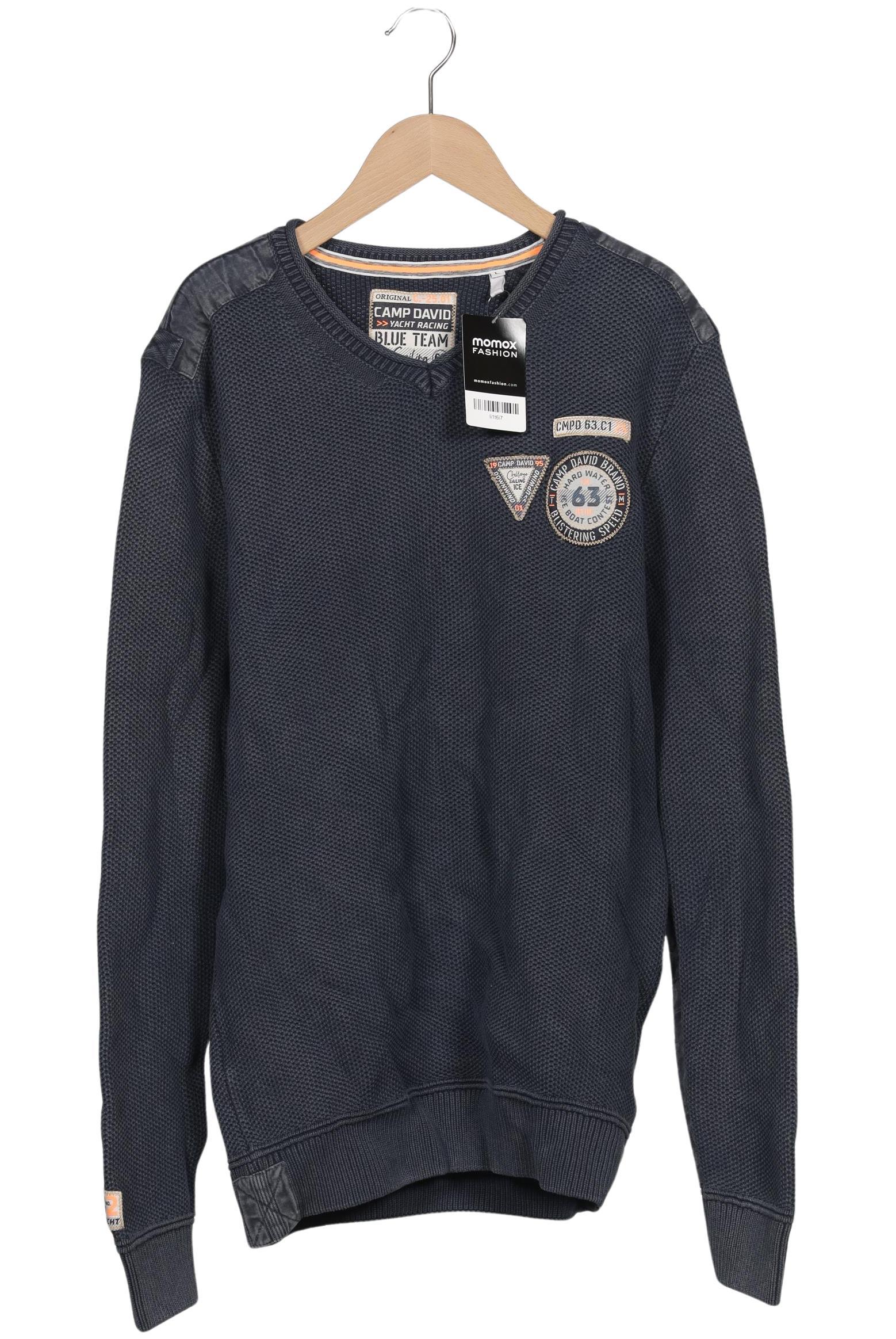 

Camp David Herren Pullover, marineblau, Gr. 52