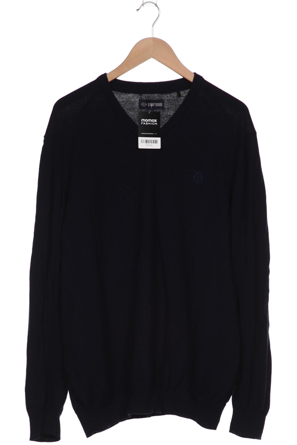 

Camp David Herren Pullover, marineblau