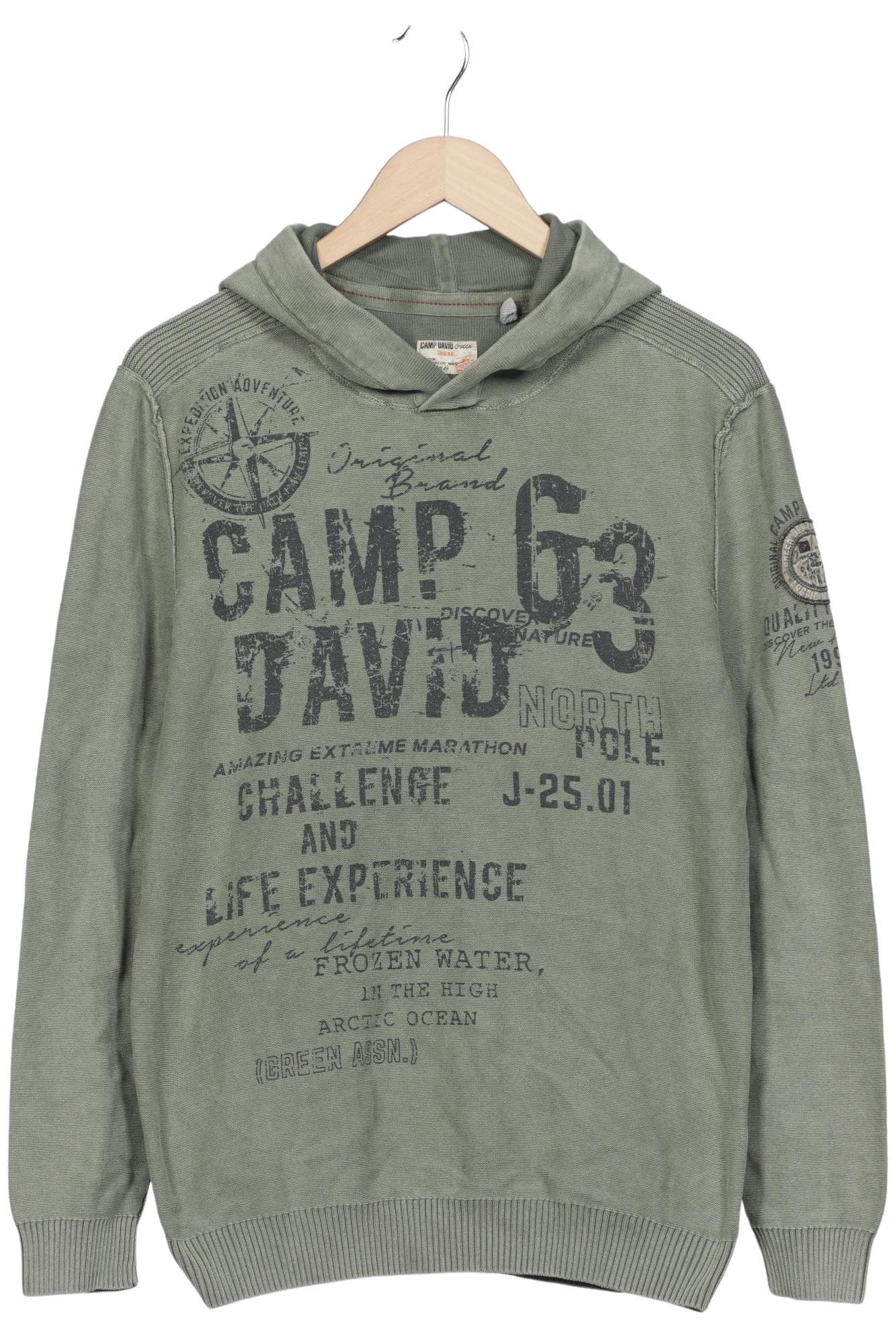 

Camp David Herren Pullover, grün, Gr. 48