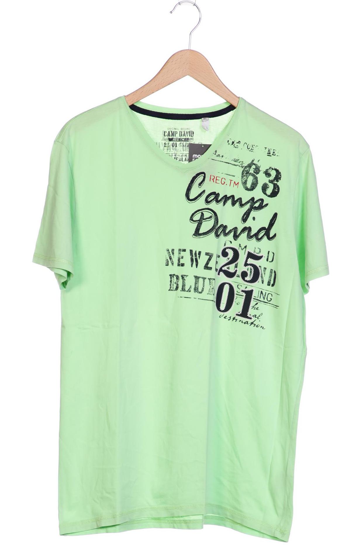 

Camp David Herren T-Shirt, hellgrün, Gr. 54