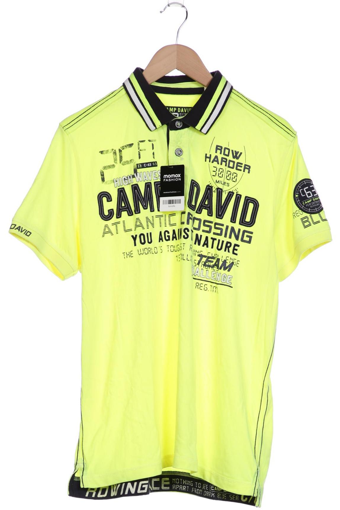 

Camp David Herren Poloshirt, neon, Gr. 54
