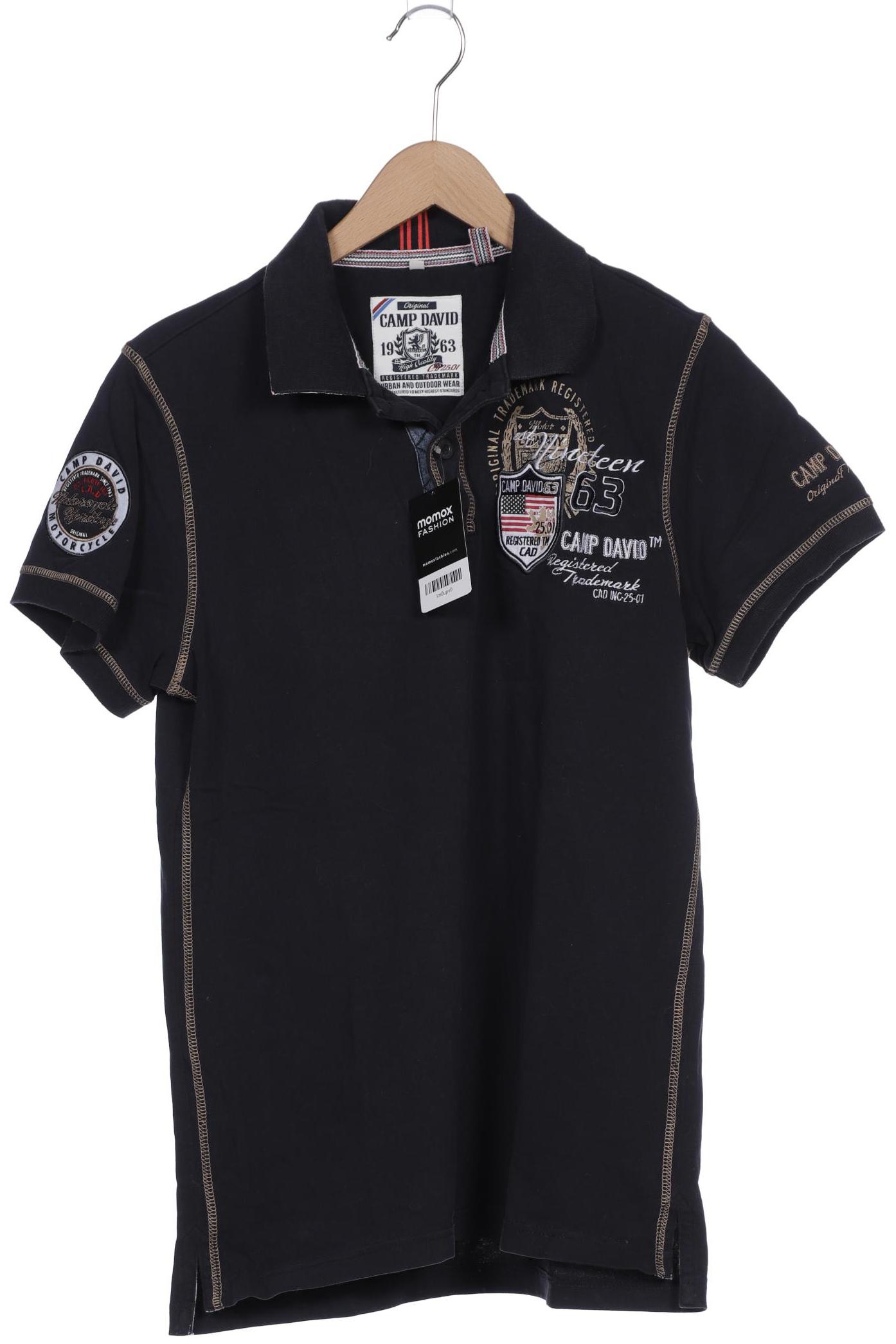 

Camp David Herren Poloshirt, marineblau
