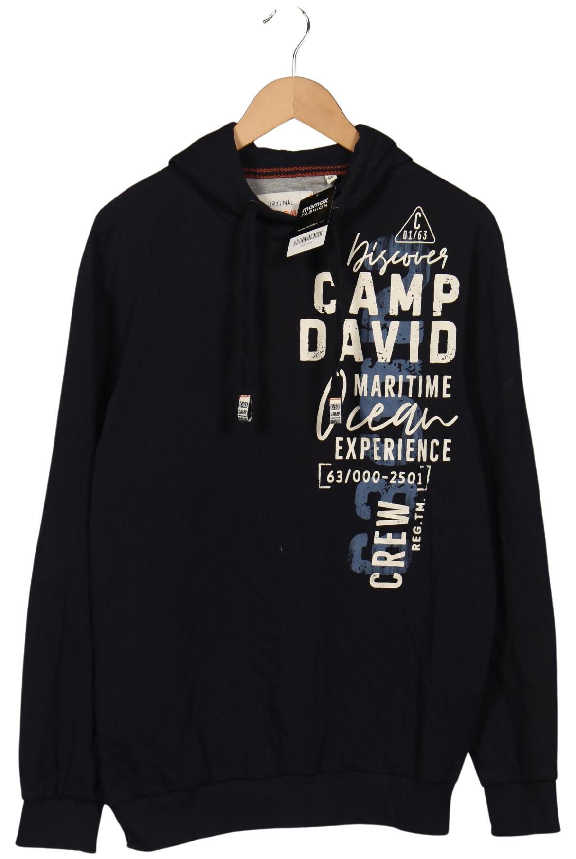 

Camp David Herren Kapuzenpullover, marineblau, Gr. 54
