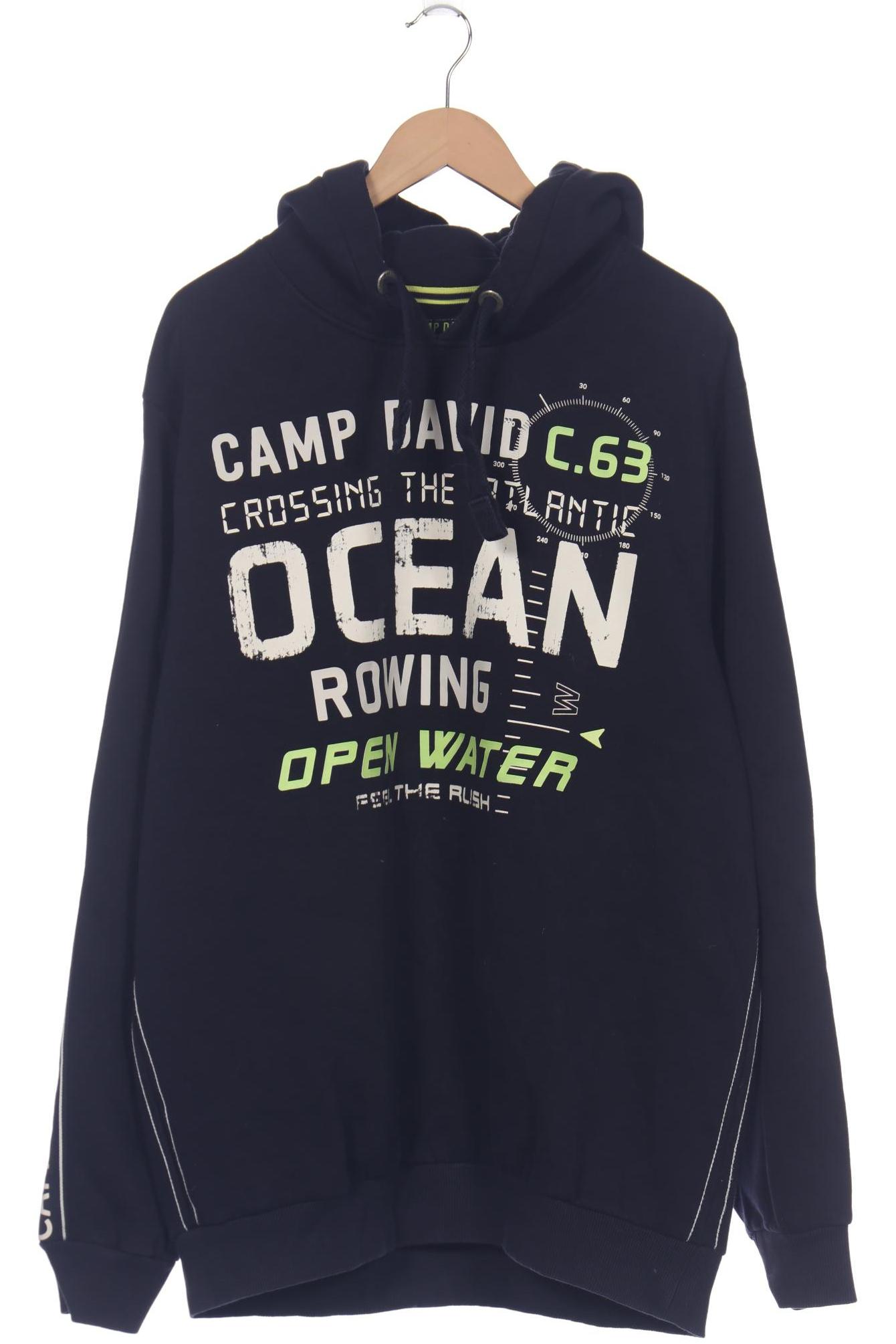 

Camp David Herren Kapuzenpullover, marineblau, Gr. 58