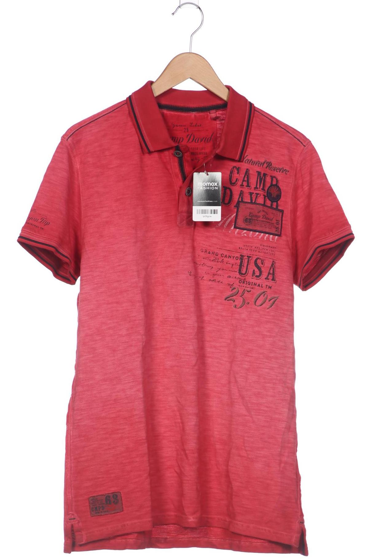 

Camp David Herren Poloshirt, rot, Gr. 52