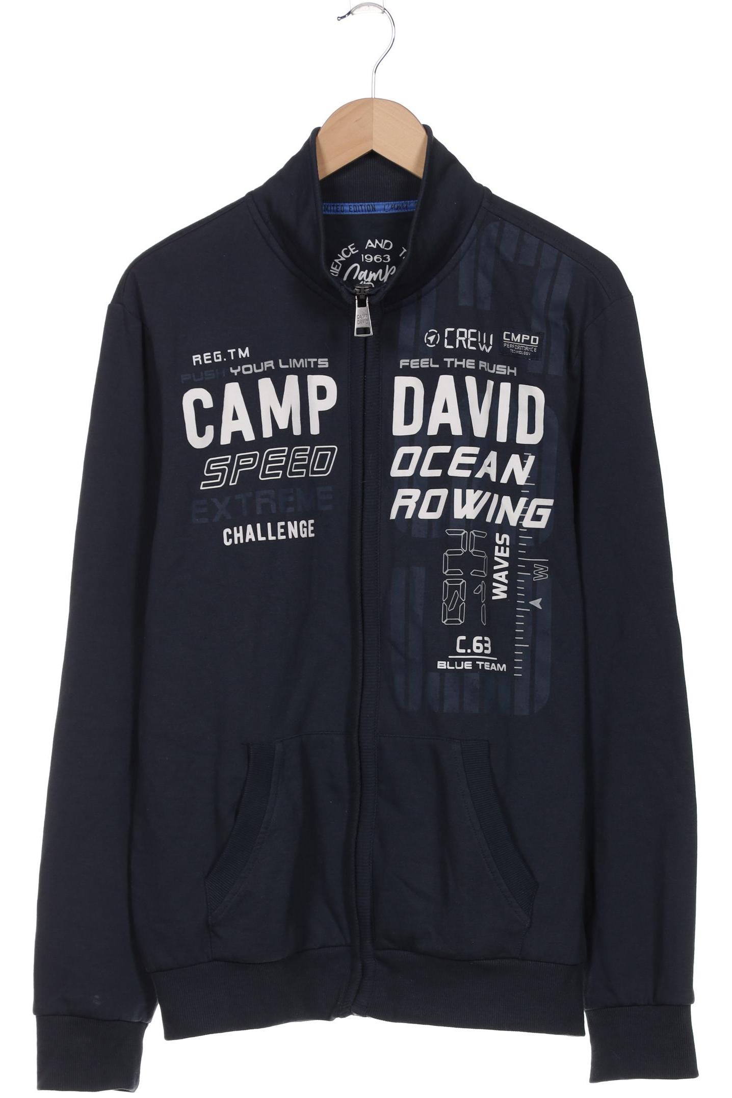 

Camp David Herren Sweatshirt, marineblau, Gr. 52