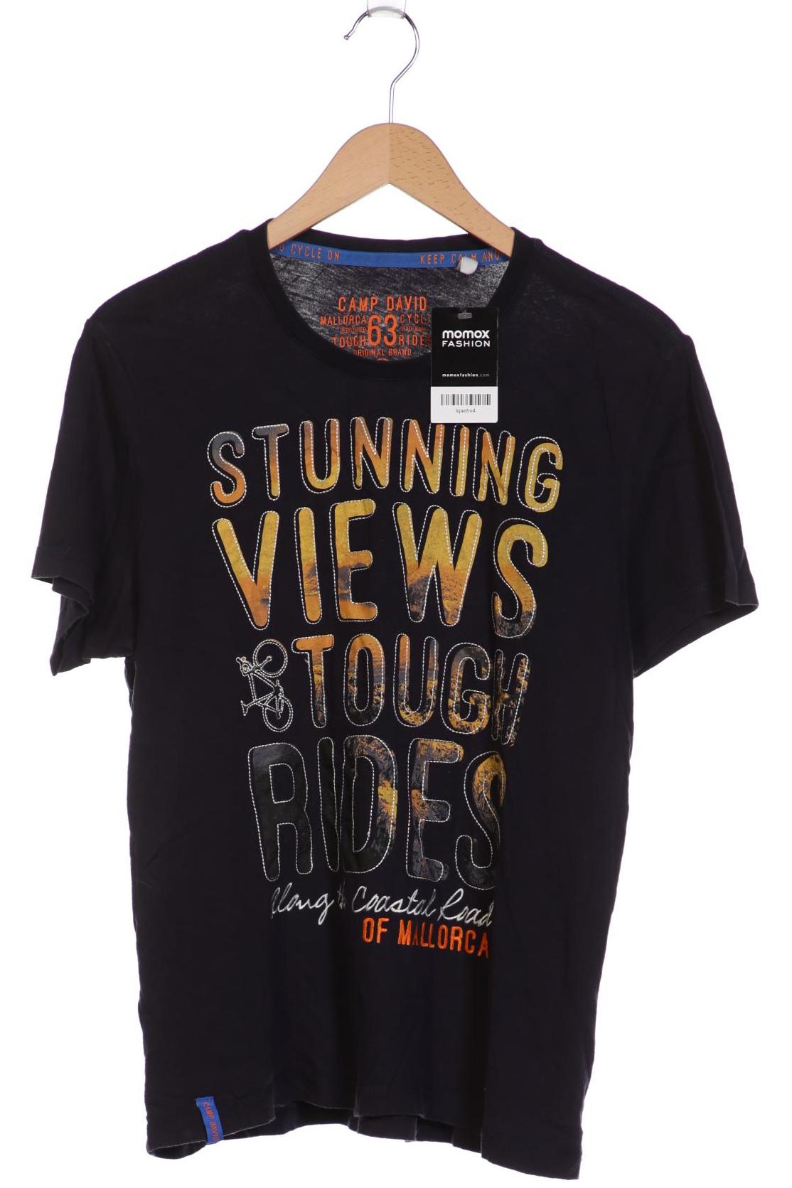 

Camp David Herren T-Shirt, marineblau, Gr. 46