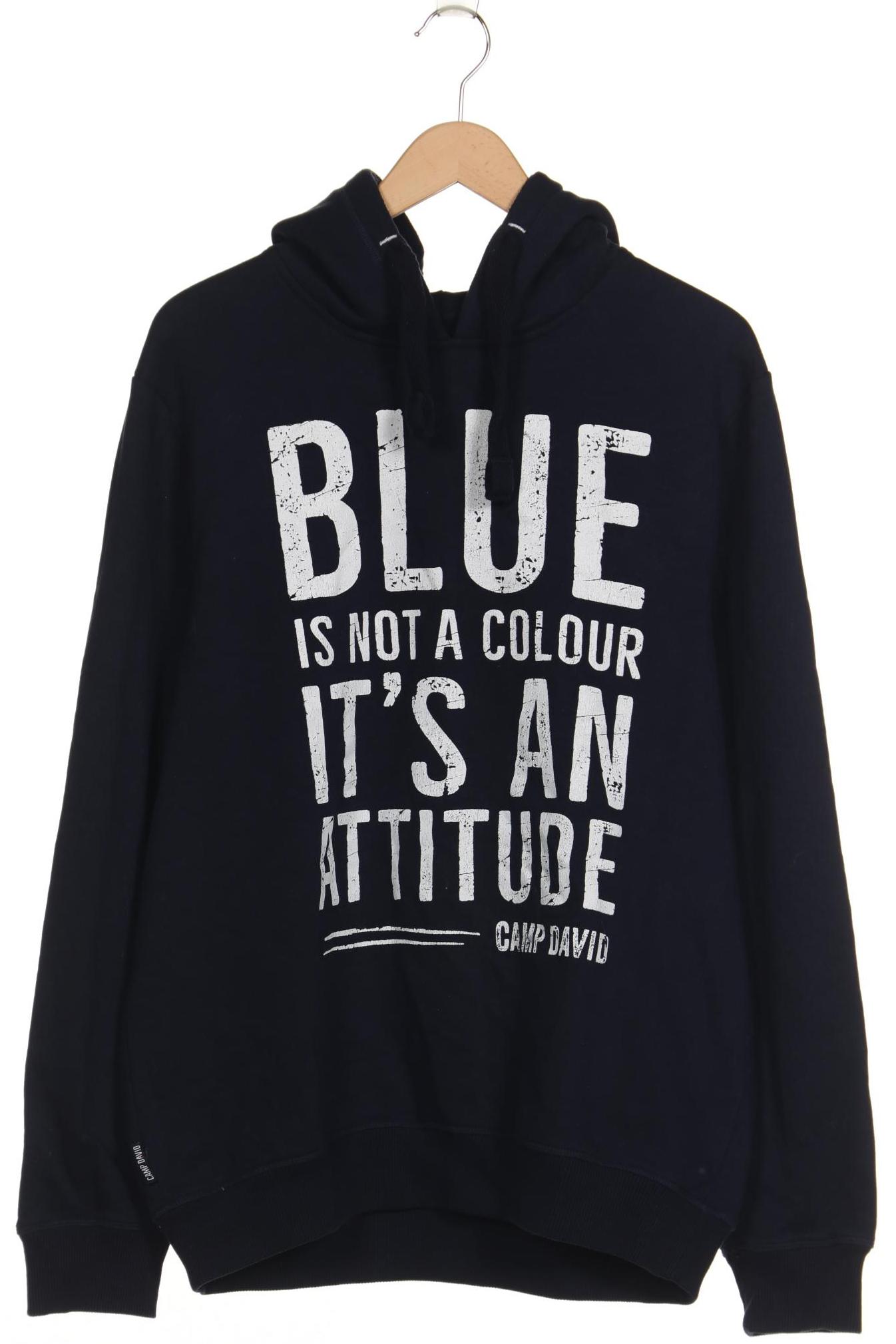 

Camp David Herren Kapuzenpullover, marineblau, Gr. 54