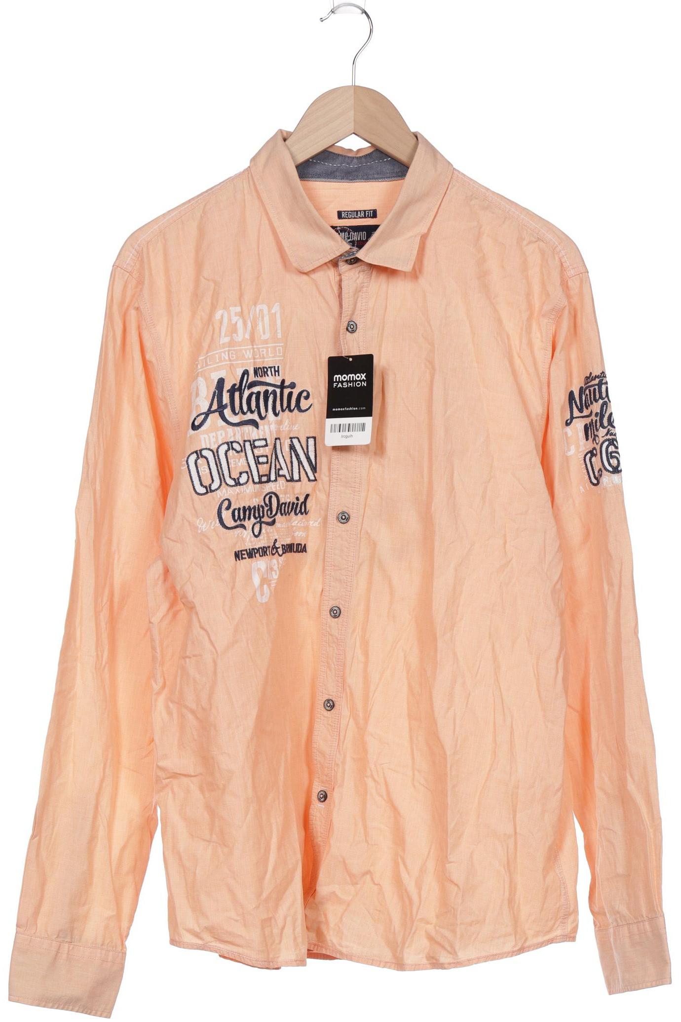 

Camp David Herren Hemd, orange