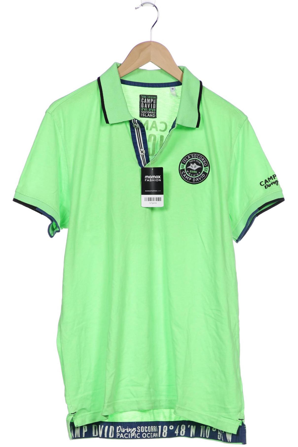 

Camp David Herren Poloshirt, hellgrün