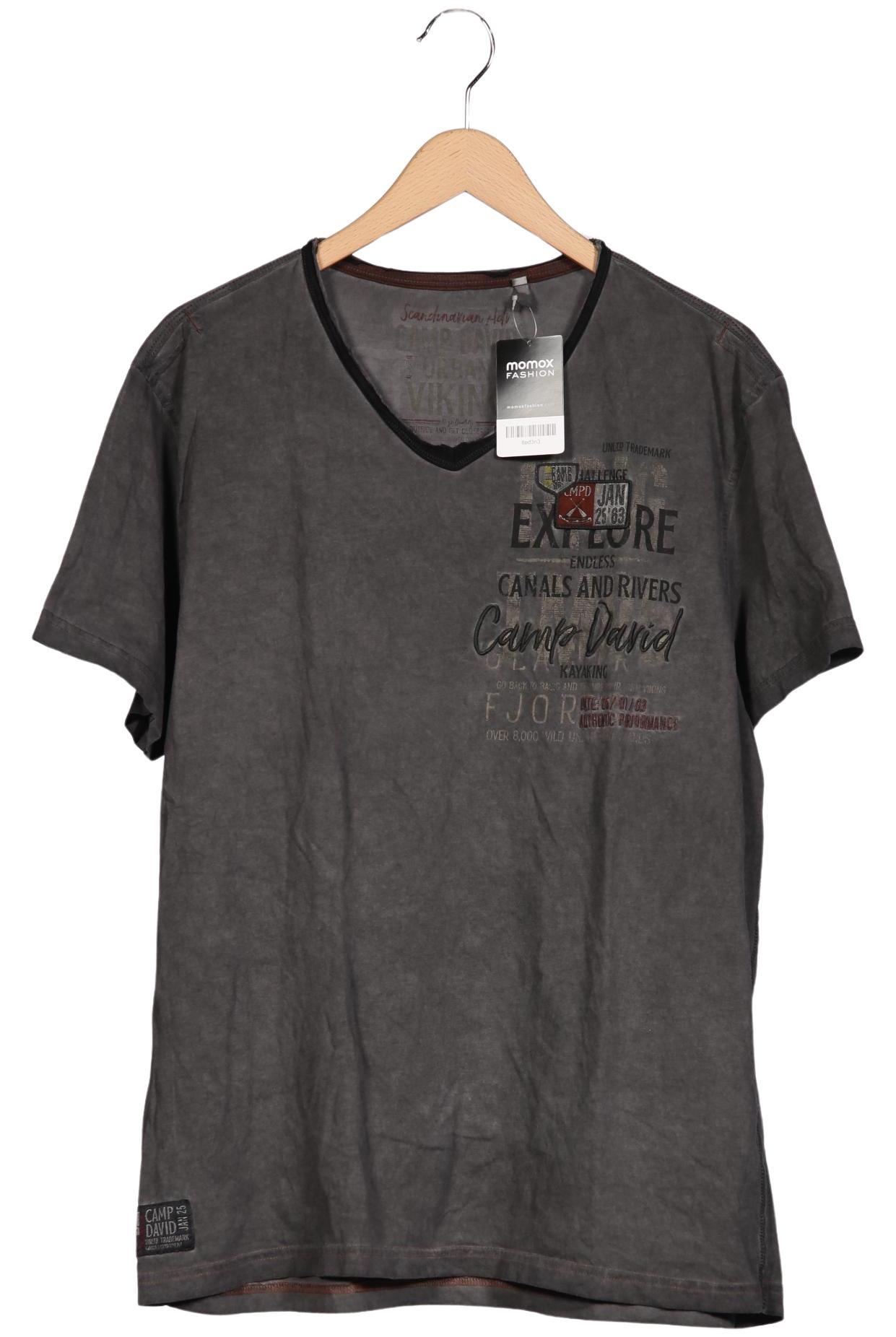 

Camp David Herren T-Shirt, grau, Gr. 58