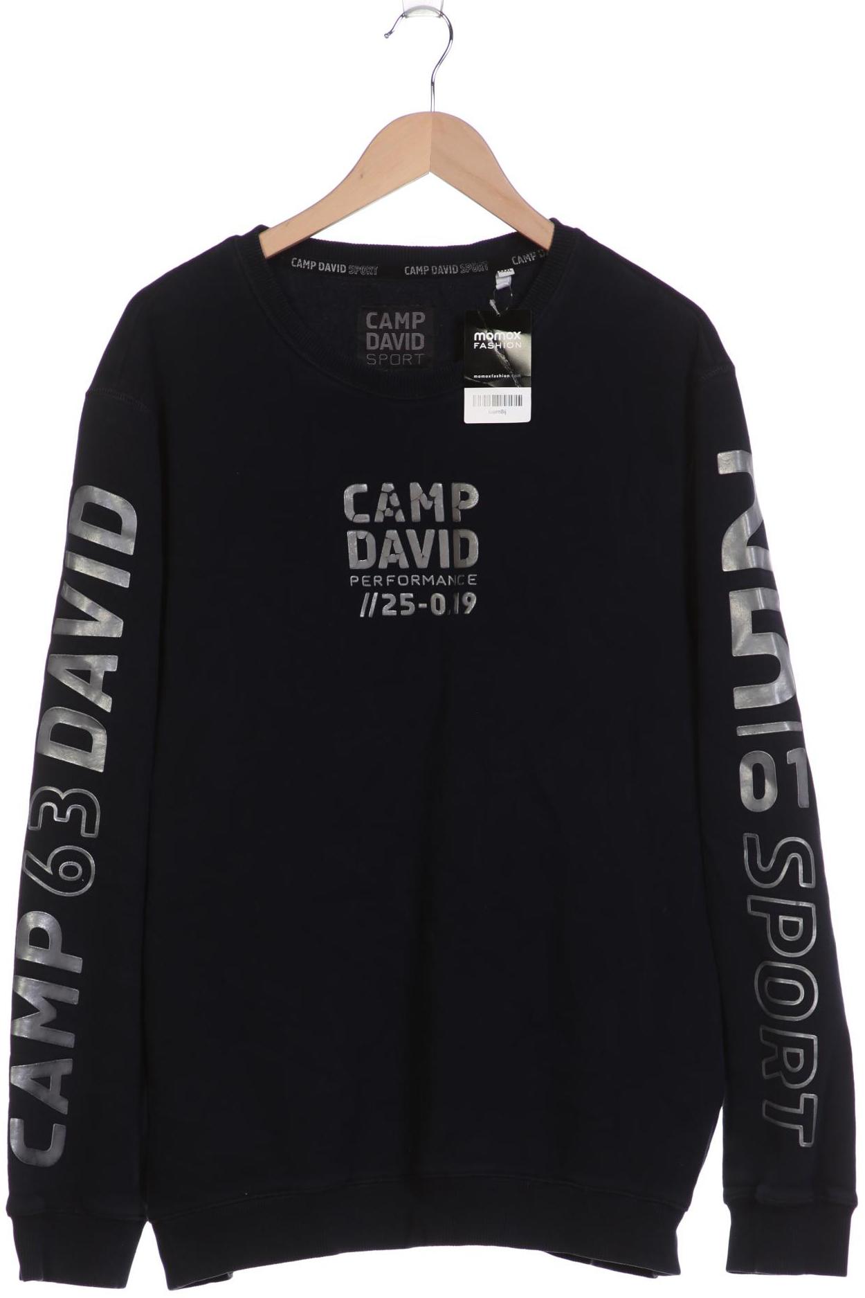 

Camp David Herren Sweatshirt, marineblau, Gr. 58