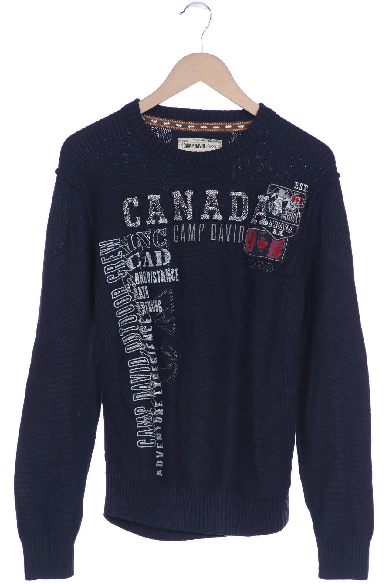 

Camp David Herren Pullover, marineblau, Gr. 48