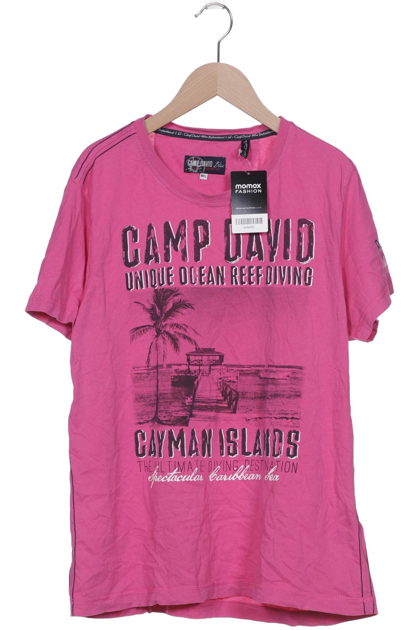 

Camp David Herren T-Shirt, pink