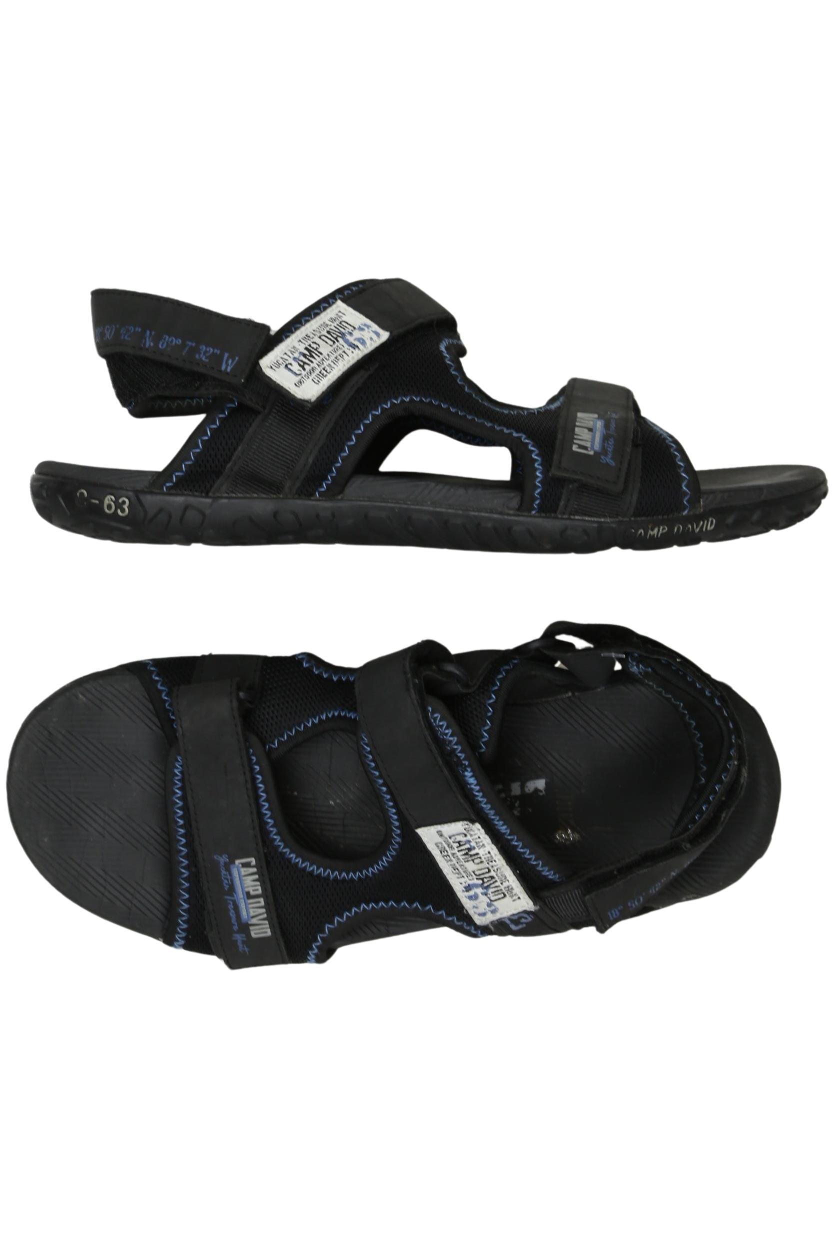 

Camp David Herren Sandale, schwarz, Gr. 44