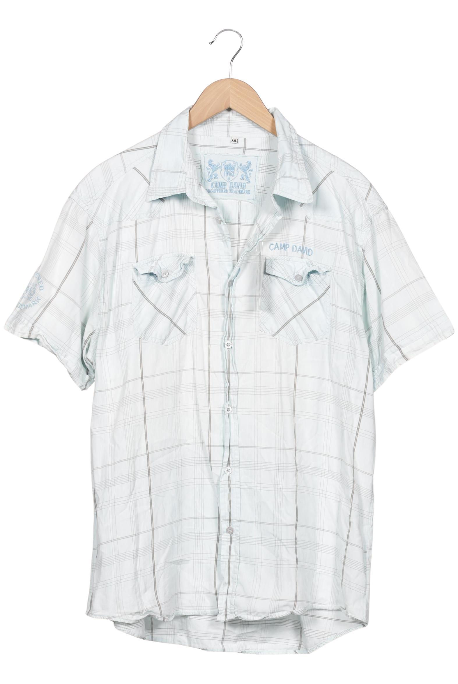 

Camp David Herren Hemd, hellblau, Gr. 56