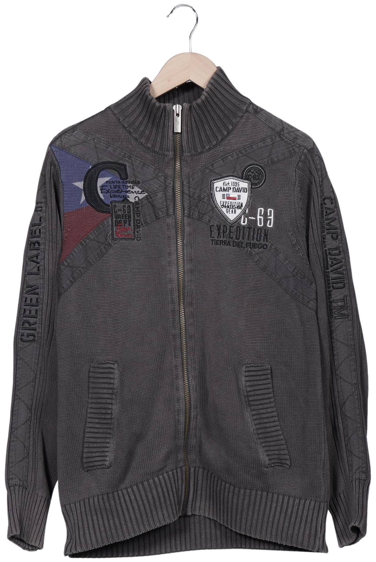 

Camp David Herren Strickjacke, braun, Gr. 46