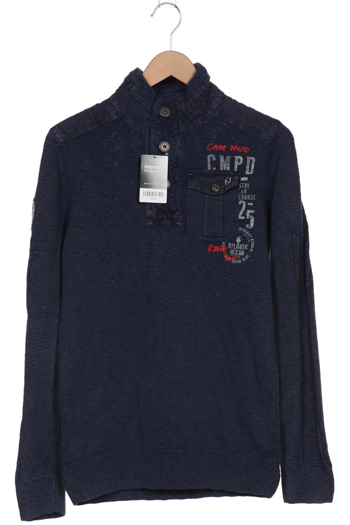 

Camp David Herren Pullover, marineblau