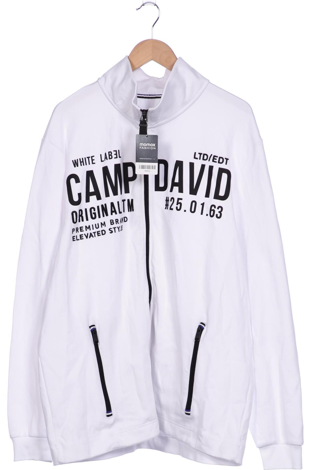 

Camp David Herren Sweatshirt, weiß, Gr. 58