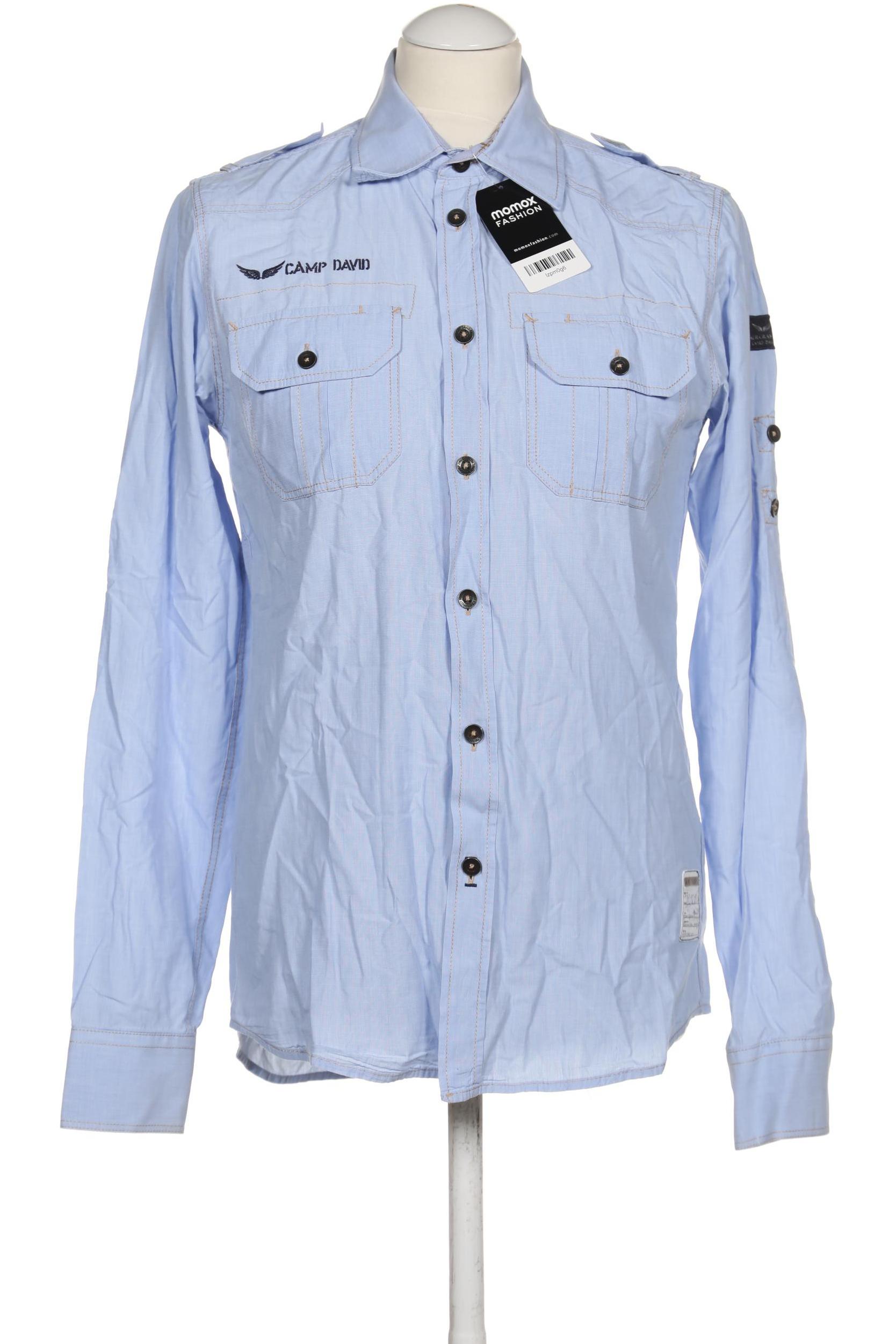 

Camp David Herren Hemd, hellblau