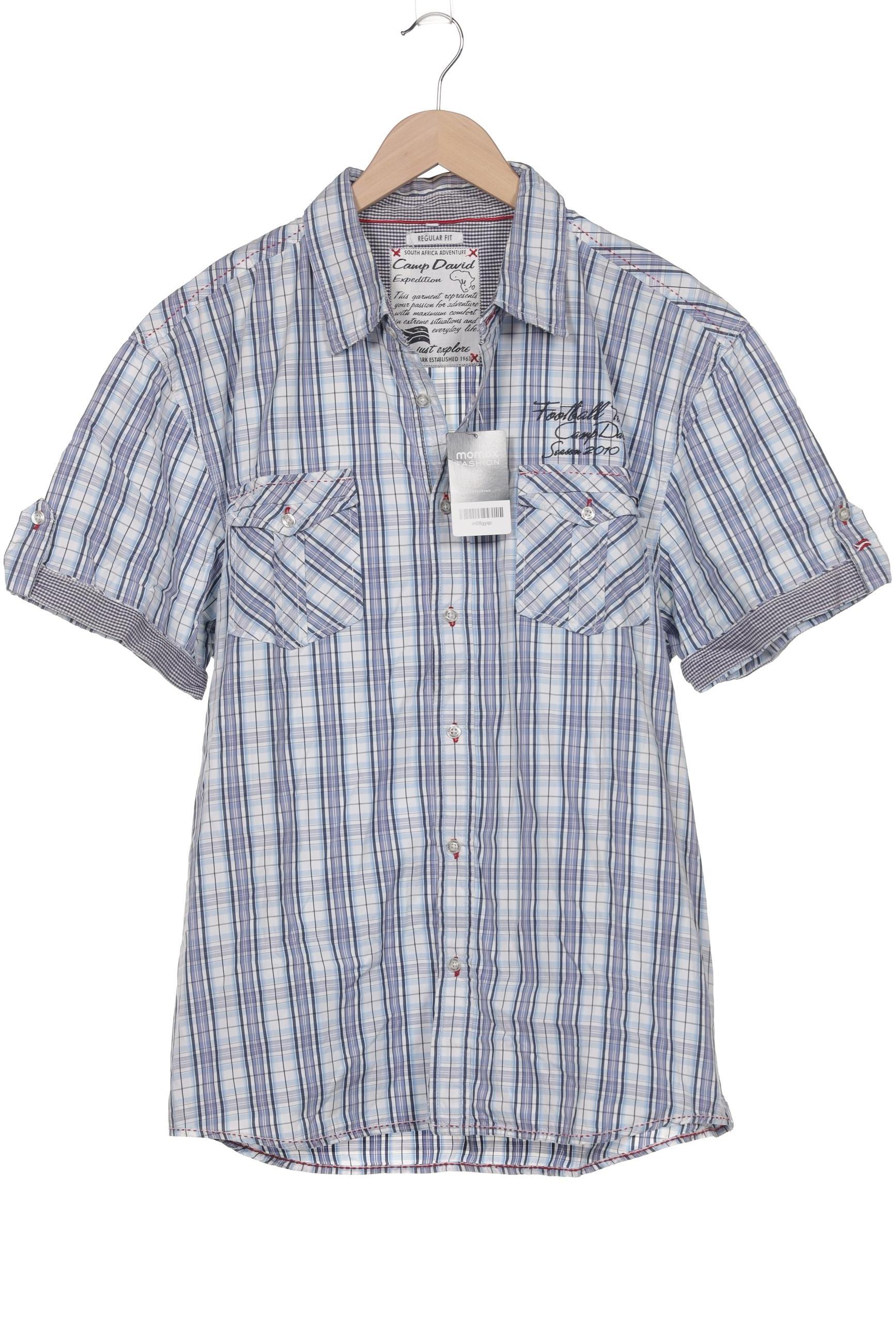 

Camp David Herren Hemd, blau, Gr. 56