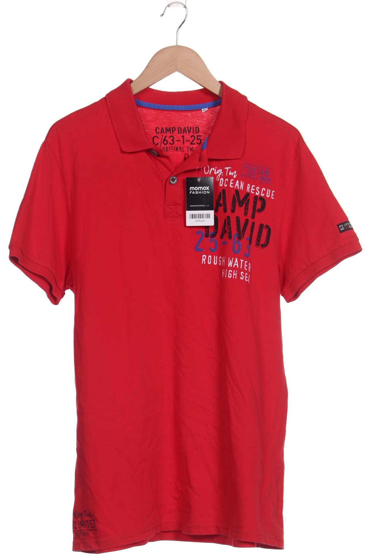 

Camp David Herren Poloshirt, rot, Gr. 54