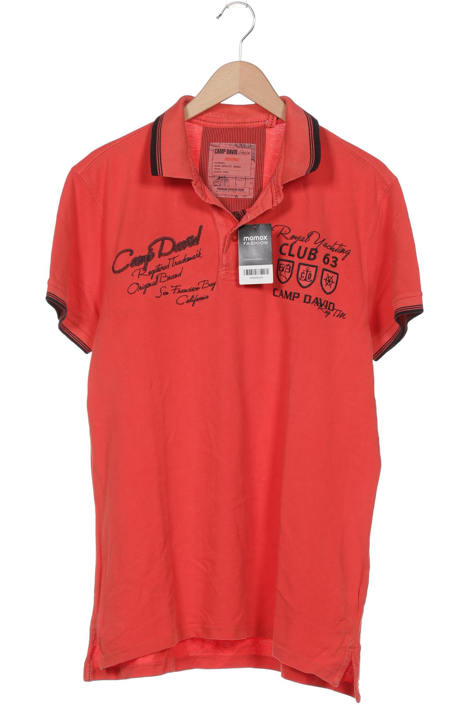 

Camp David Herren Poloshirt, rot, Gr. 54