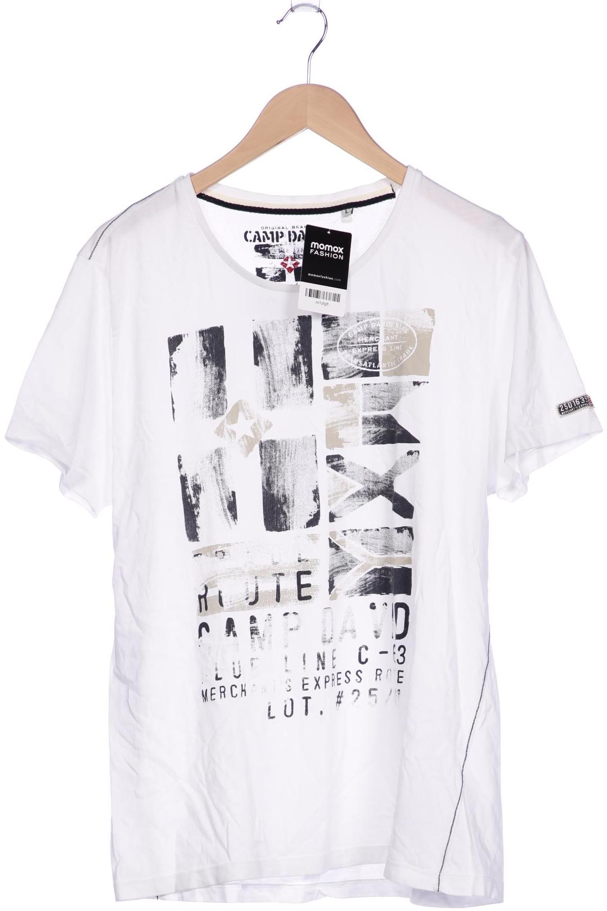 

Camp David Herren T-Shirt, weiß, Gr. 52