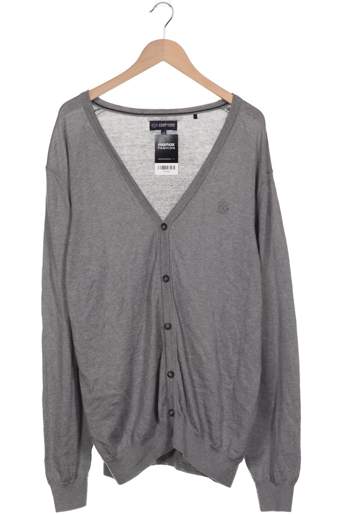 

Camp David Herren Strickjacke, grau