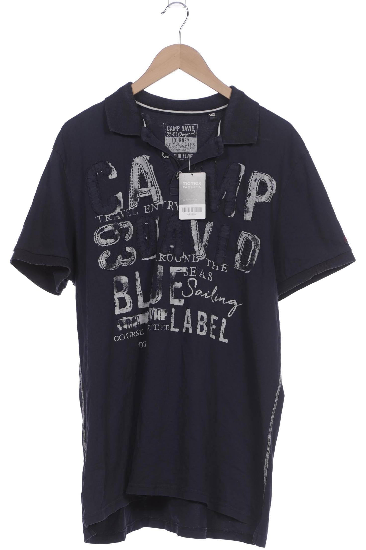 

Camp David Herren Poloshirt, marineblau, Gr. 56