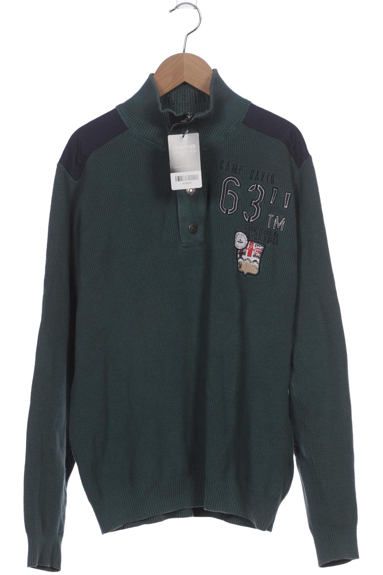 

Camp David Herren Pullover, türkis, Gr. 52