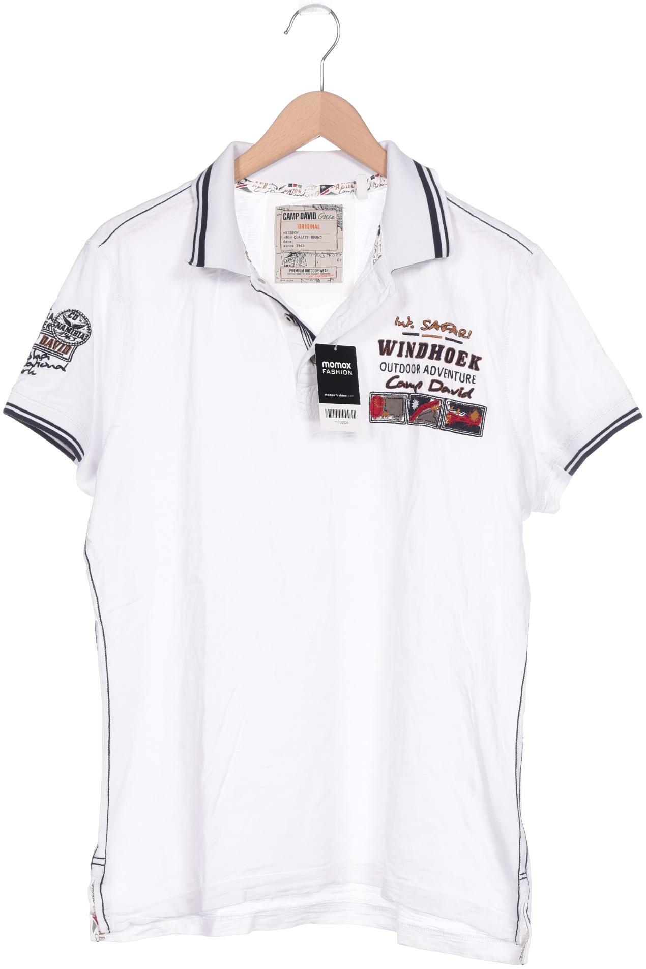 

Camp David Herren Poloshirt, weiß, Gr. 52