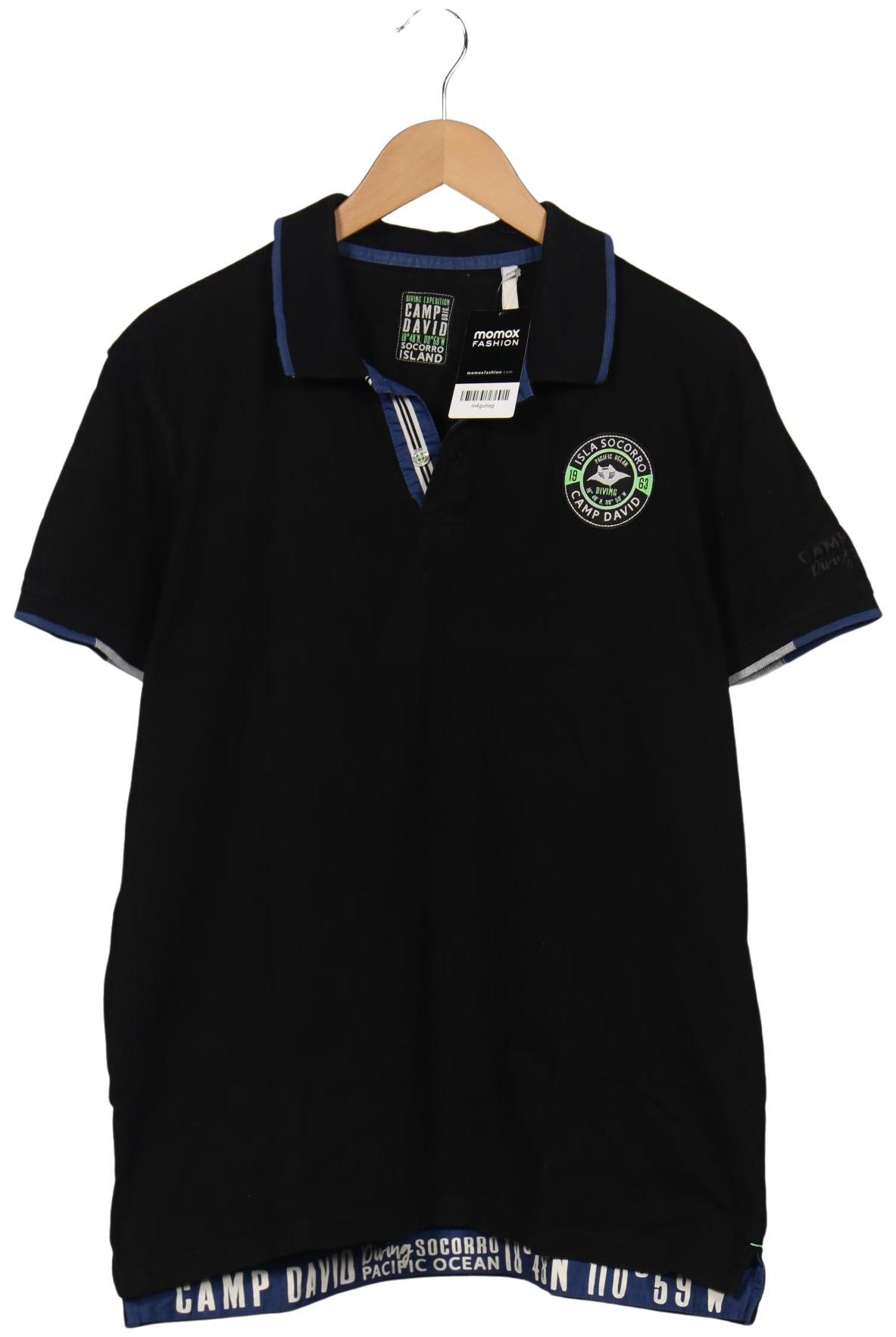 

Camp David Herren Poloshirt, schwarz, Gr. 54