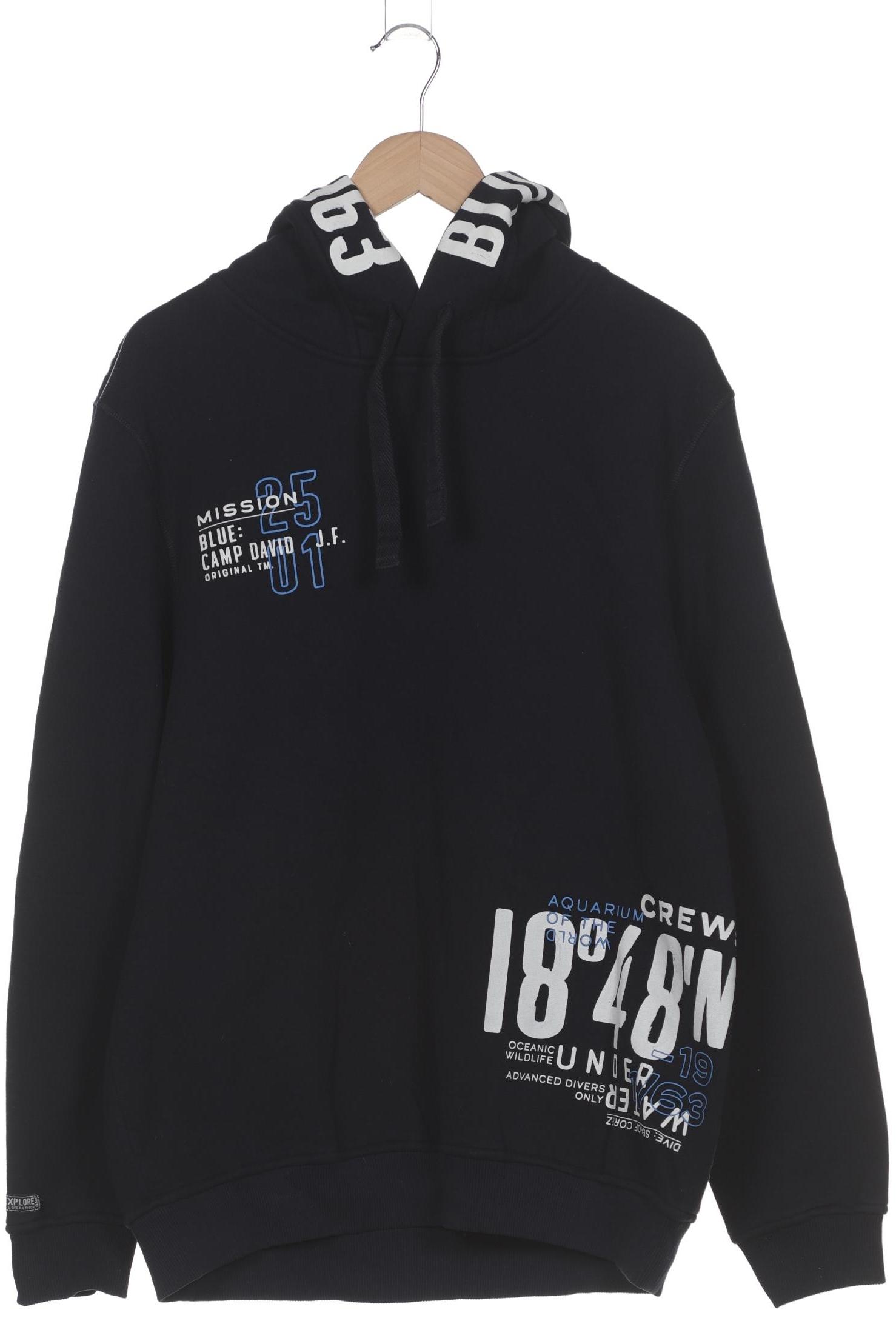 

Camp David Herren Kapuzenpullover, marineblau, Gr. 56