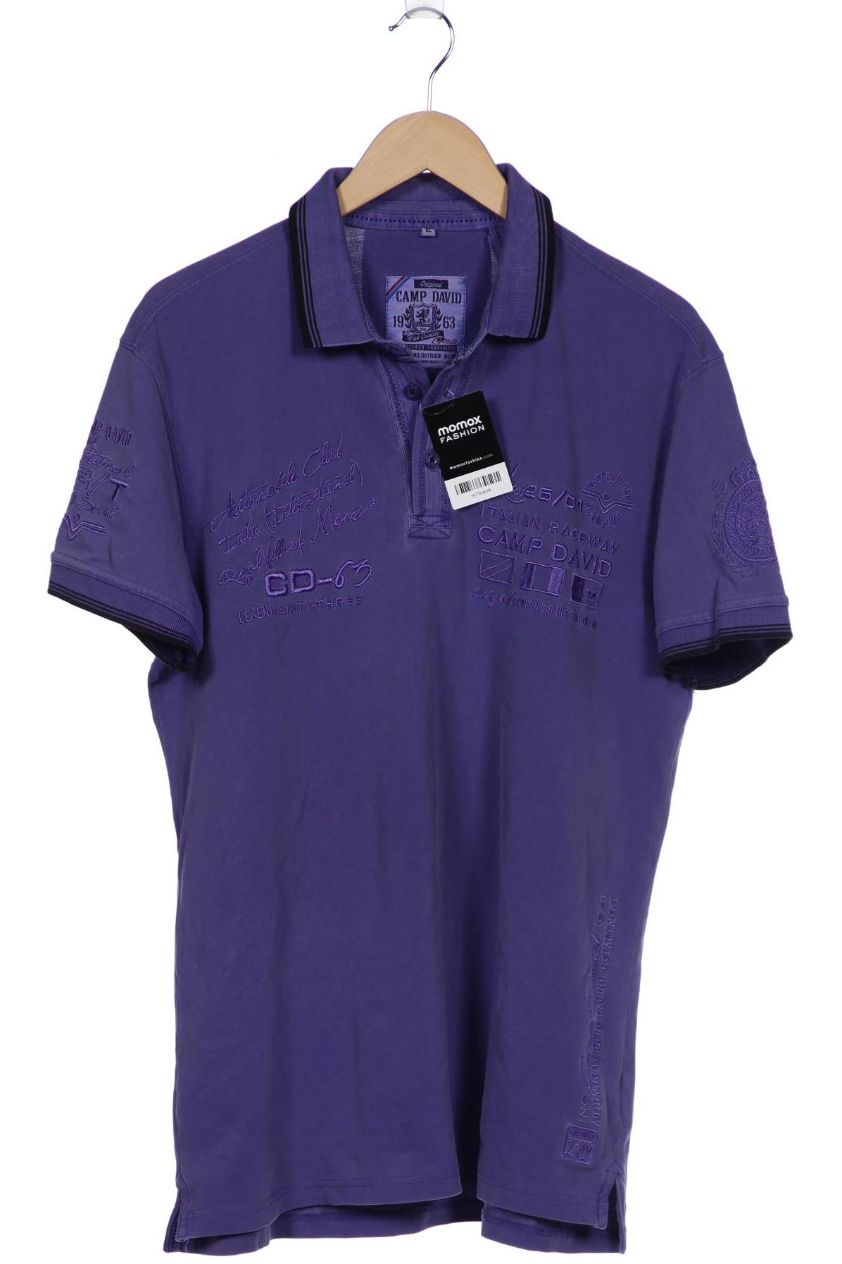 

Camp David Herren Poloshirt, flieder