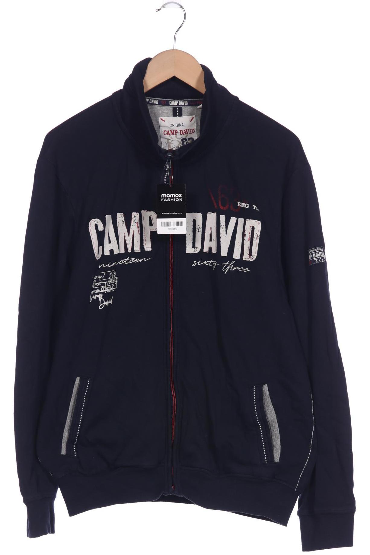 

Camp David Herren Sweatshirt, marineblau, Gr. 54
