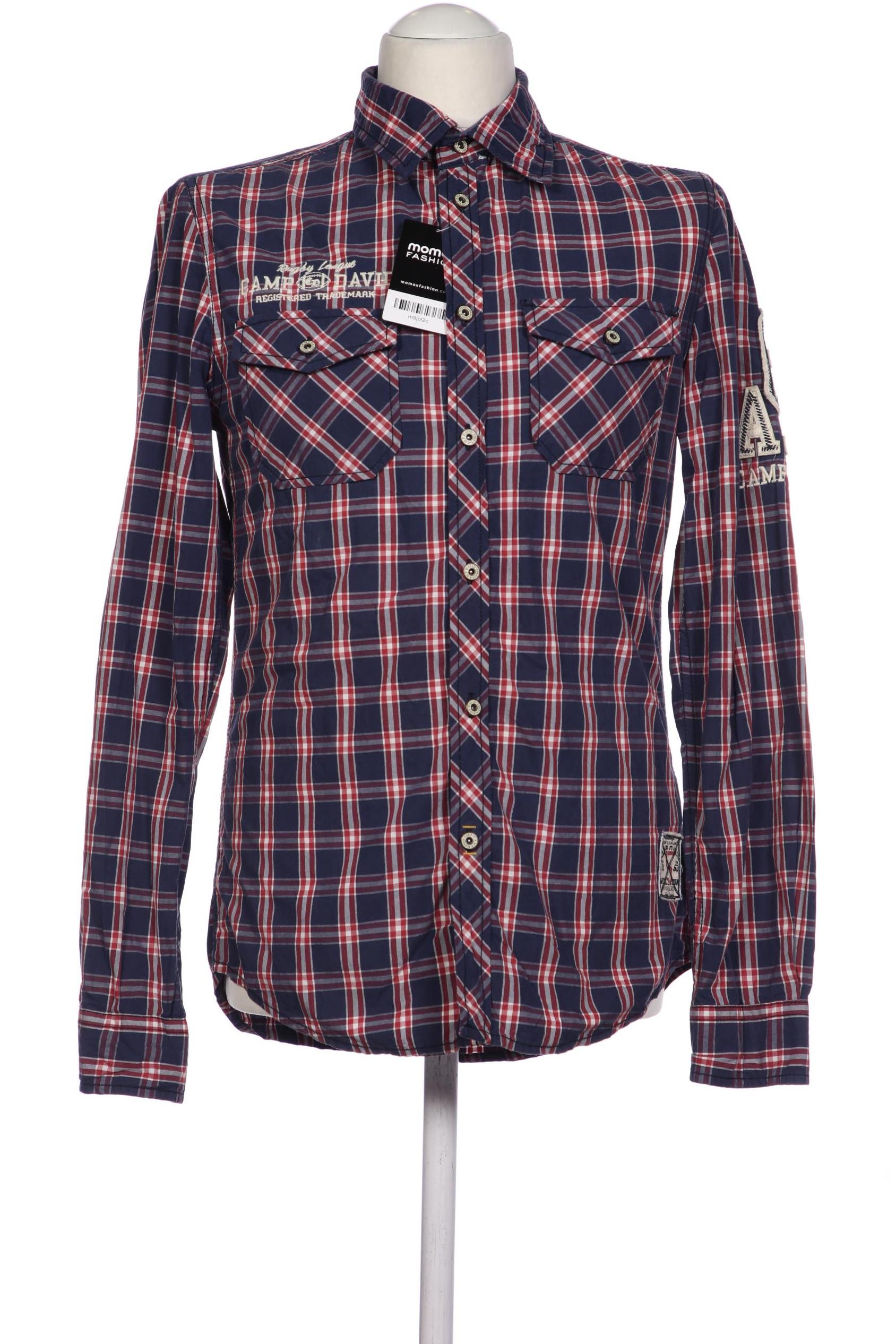 

Camp David Herren Hemd, blau