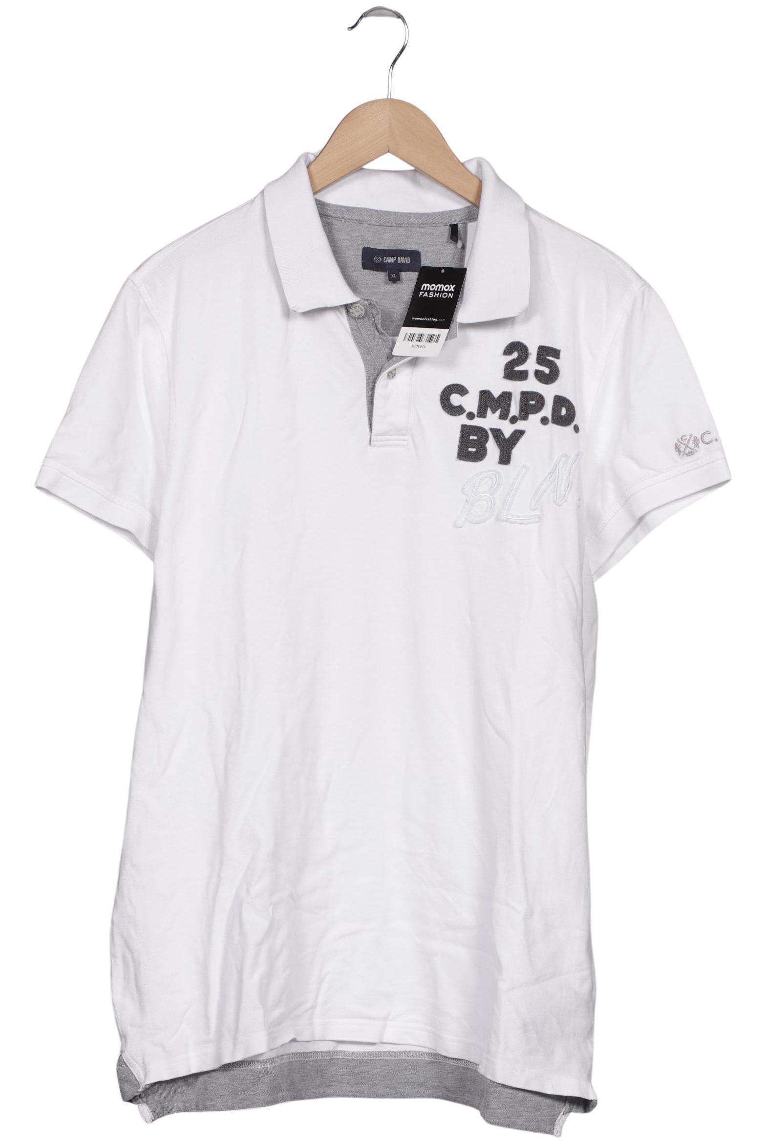 

Camp David Herren Poloshirt, weiß, Gr. 54