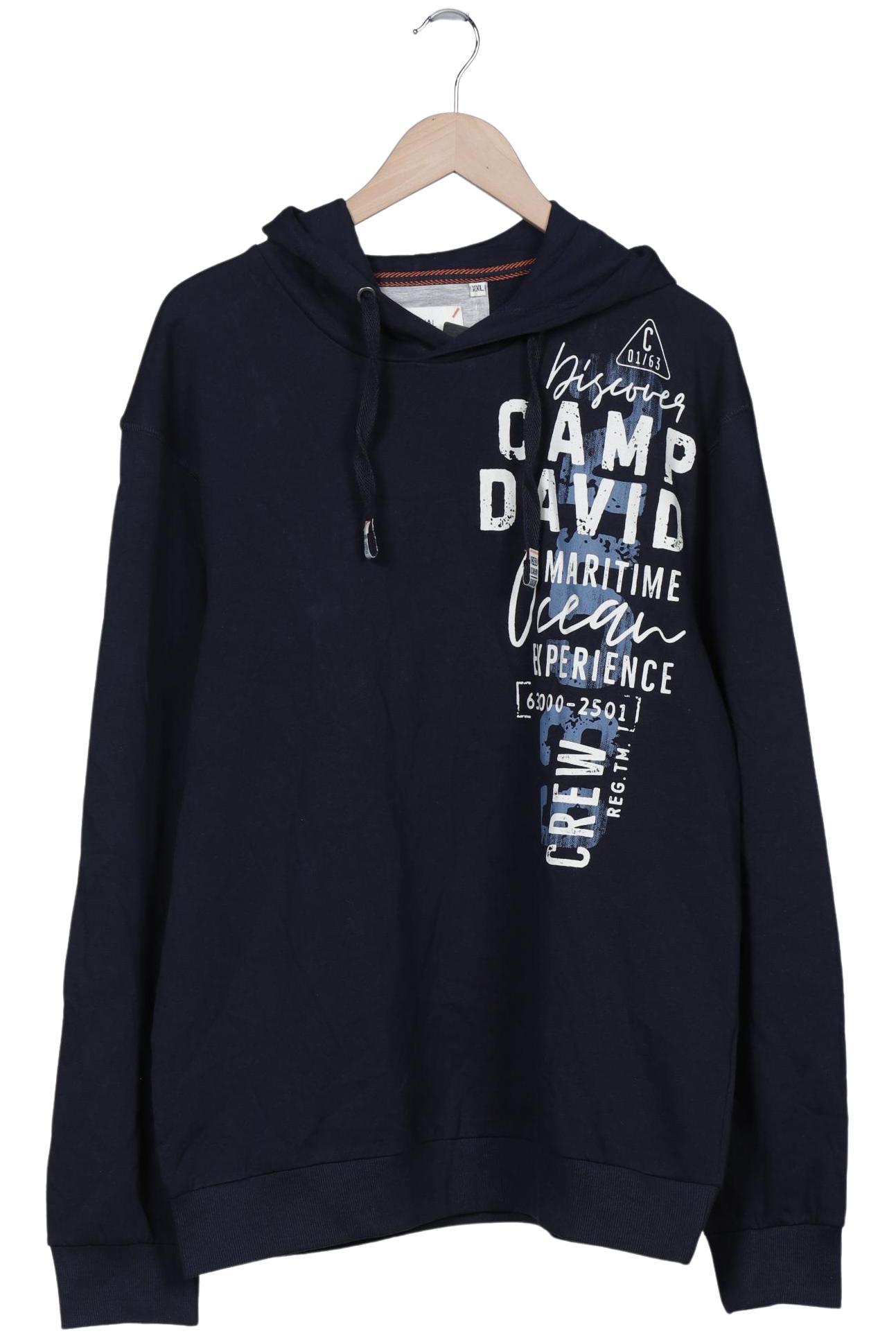 

Camp David Herren Kapuzenpullover, marineblau, Gr. 56