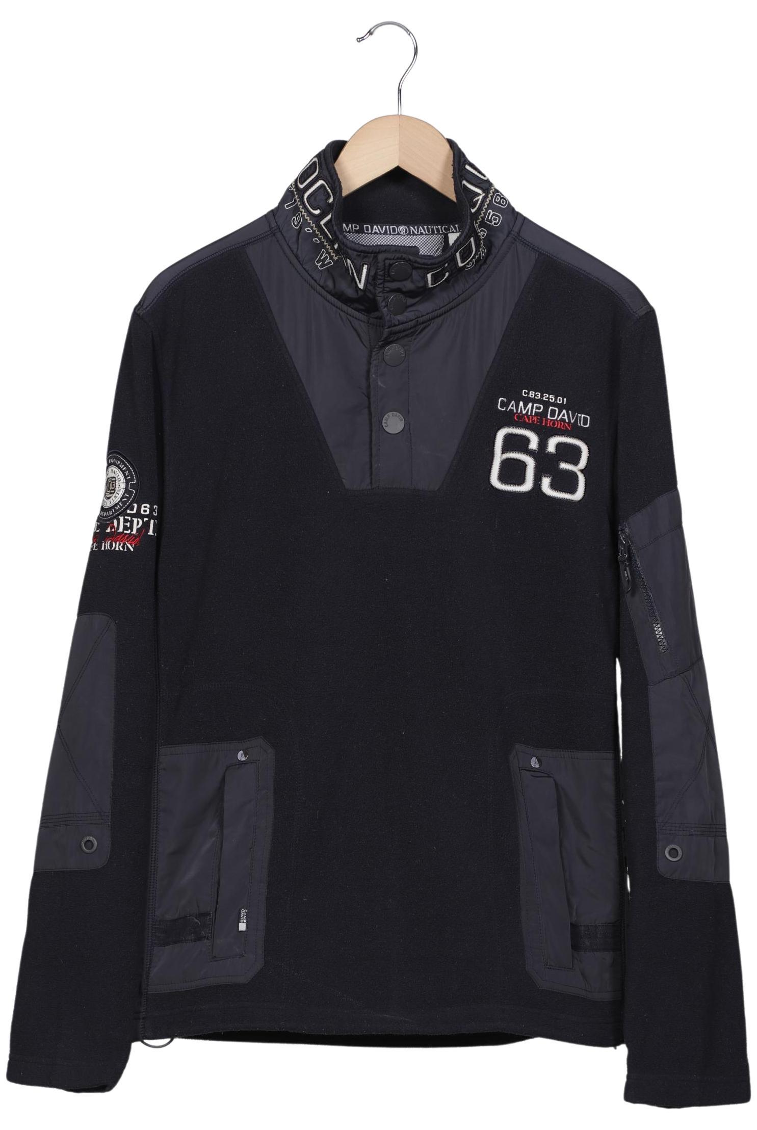 

Camp David Herren Sweatshirt, marineblau, Gr. 52