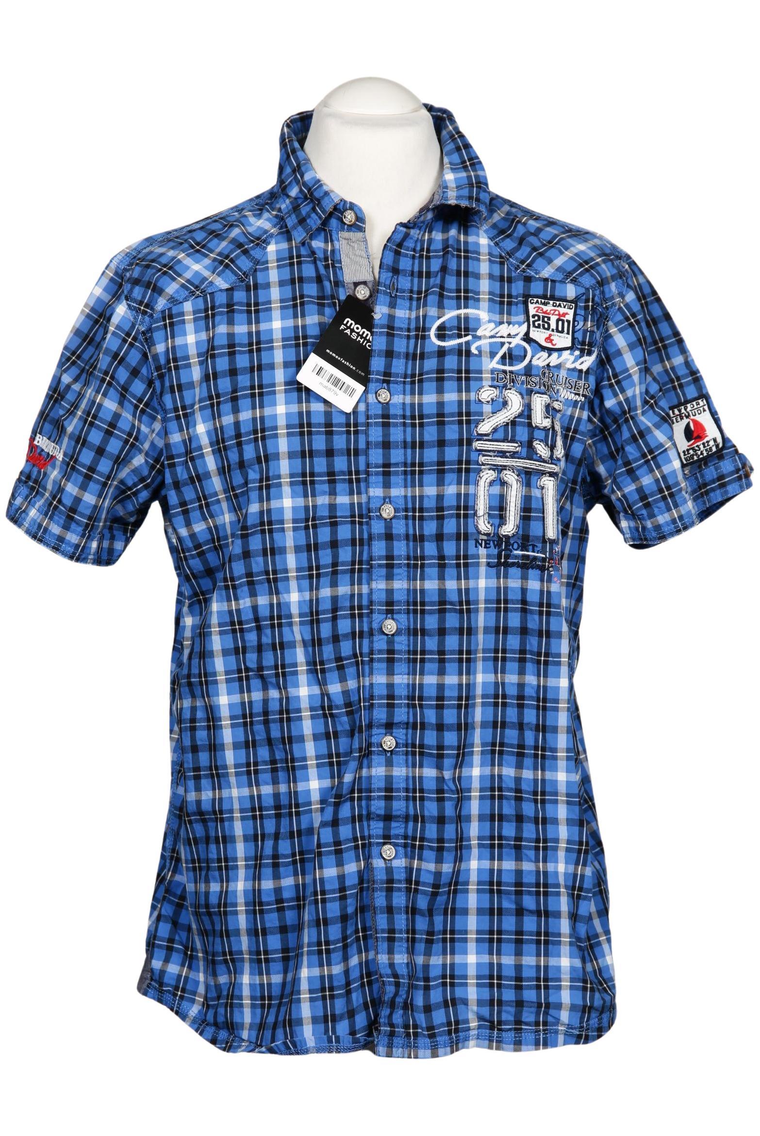 

Camp David Herren Hemd, blau, Gr. 52