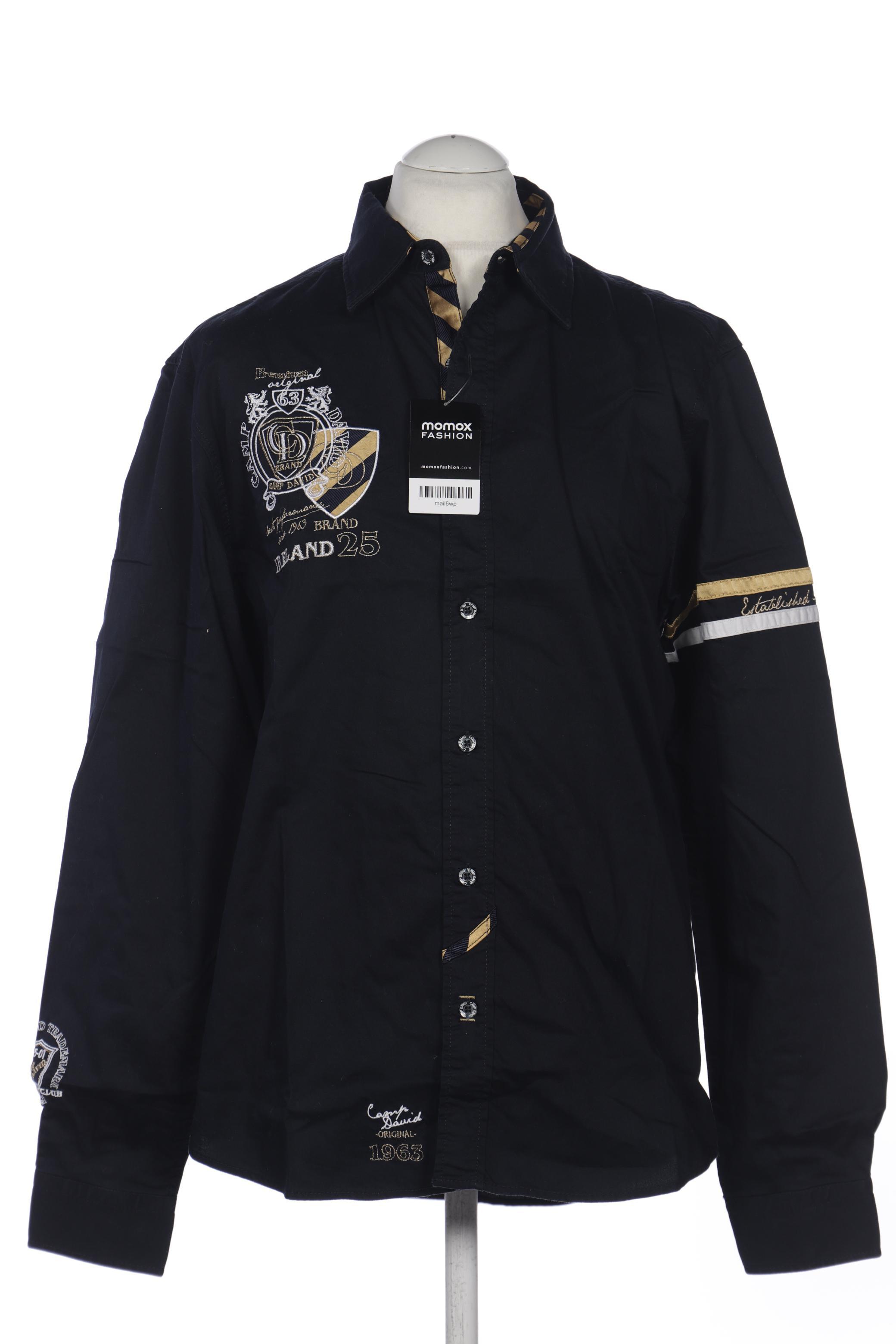 

Camp David Herren Hemd, marineblau