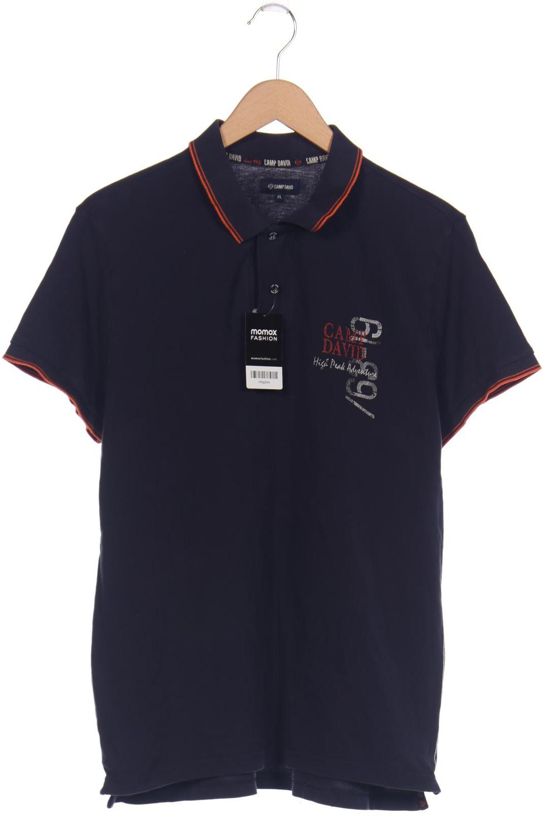 

Camp David Herren Poloshirt, marineblau
