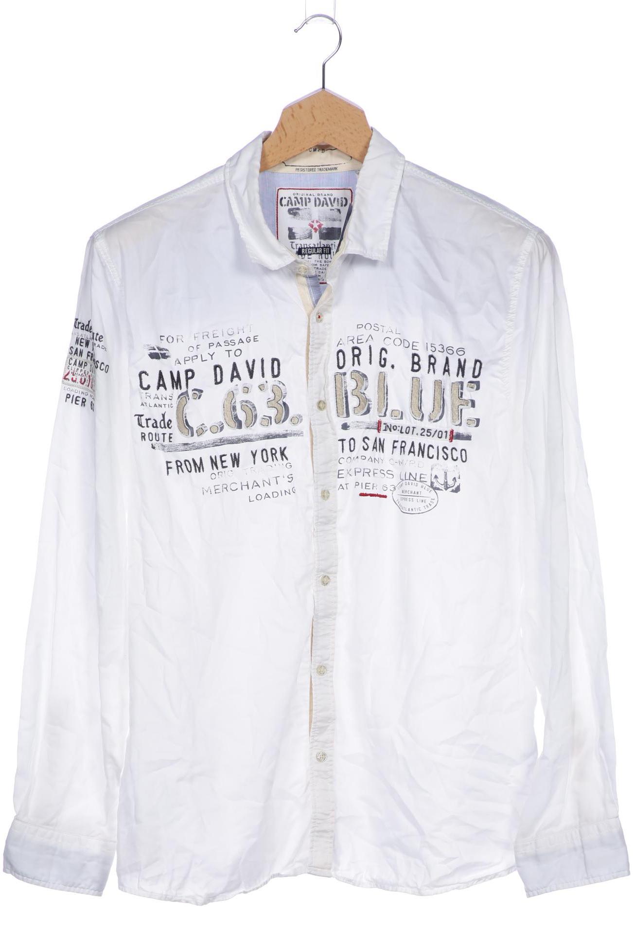 

Camp David Herren Hemd, weiß, Gr. 56