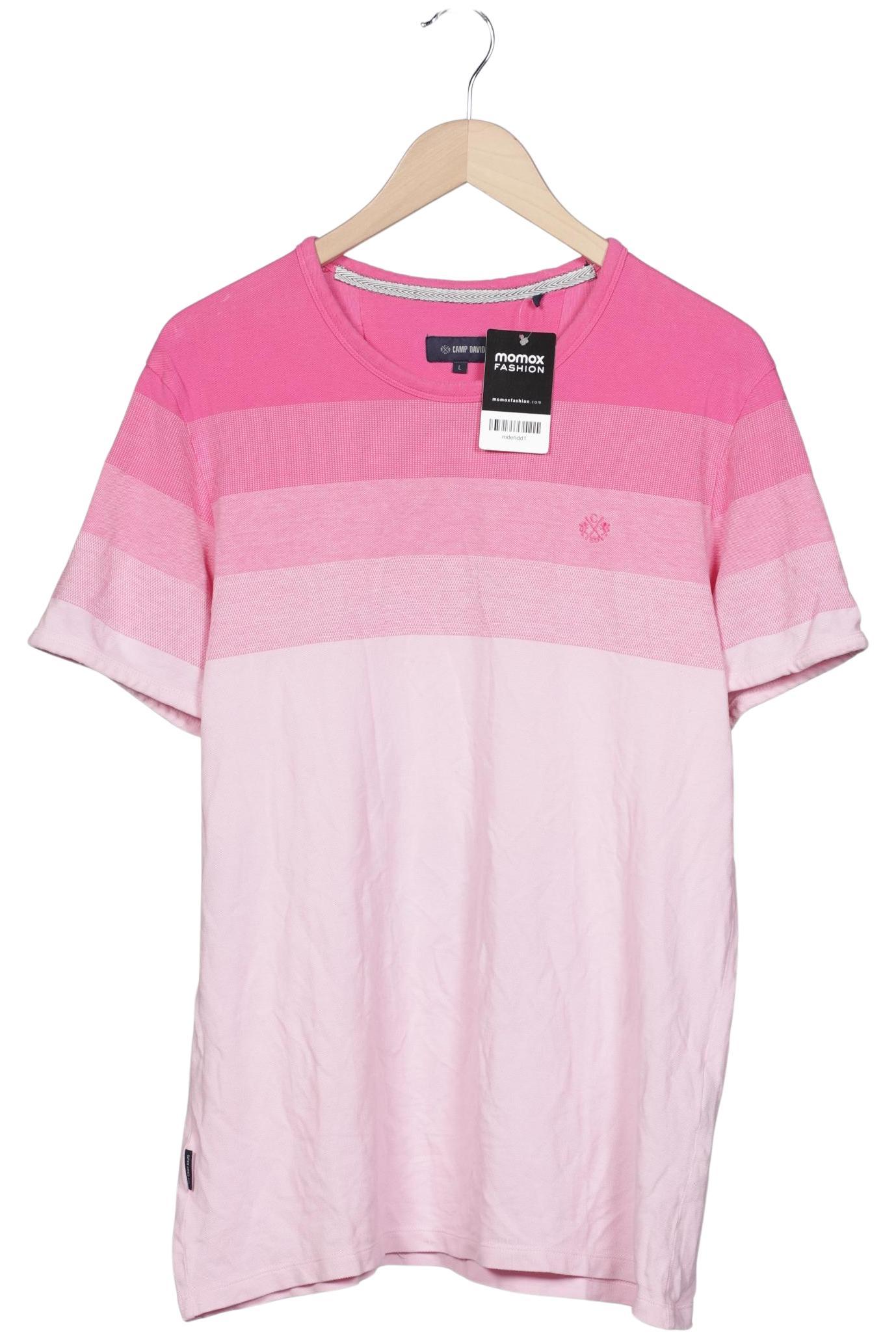 

Camp David Herren T-Shirt, pink, Gr. 52