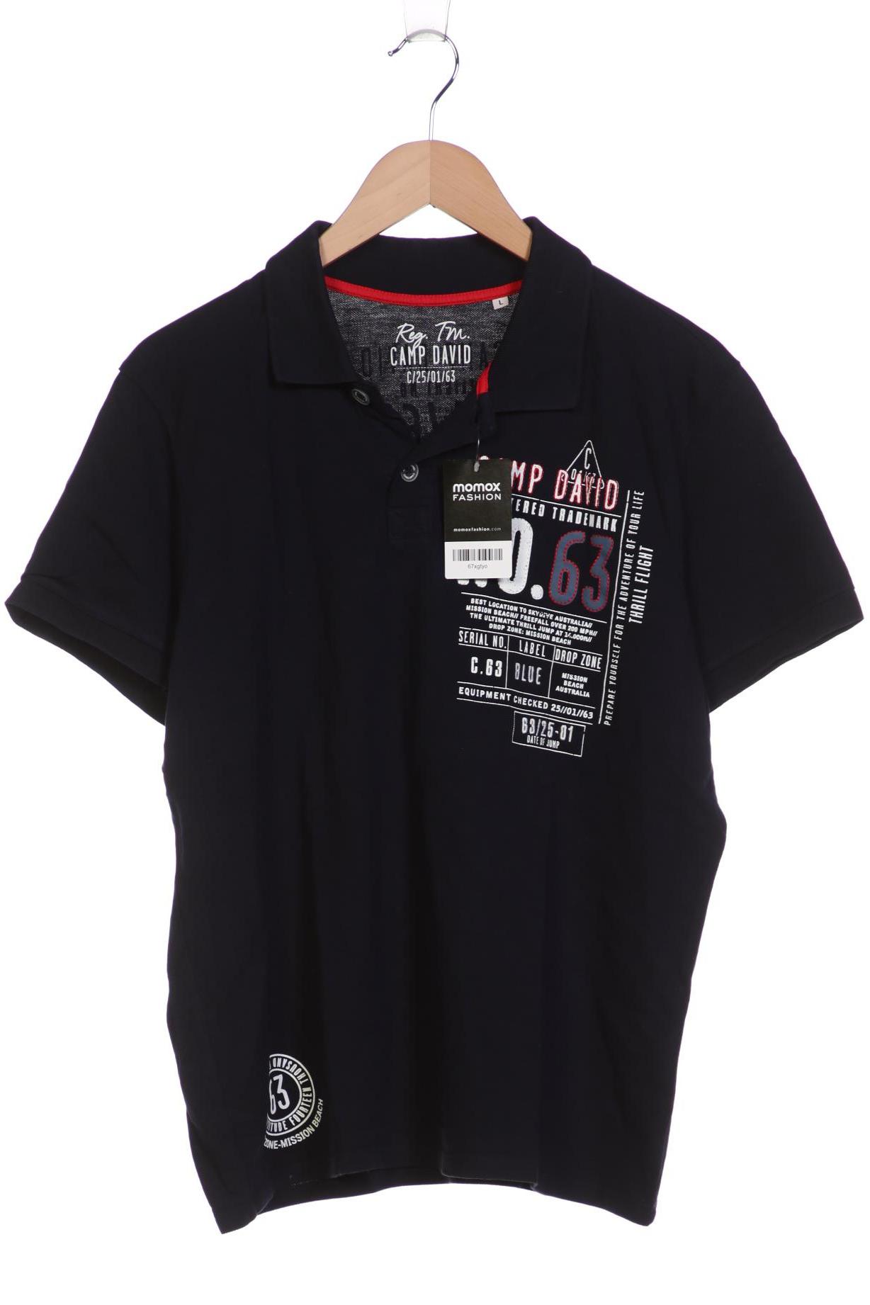 

Camp David Herren Poloshirt, marineblau, Gr. 52
