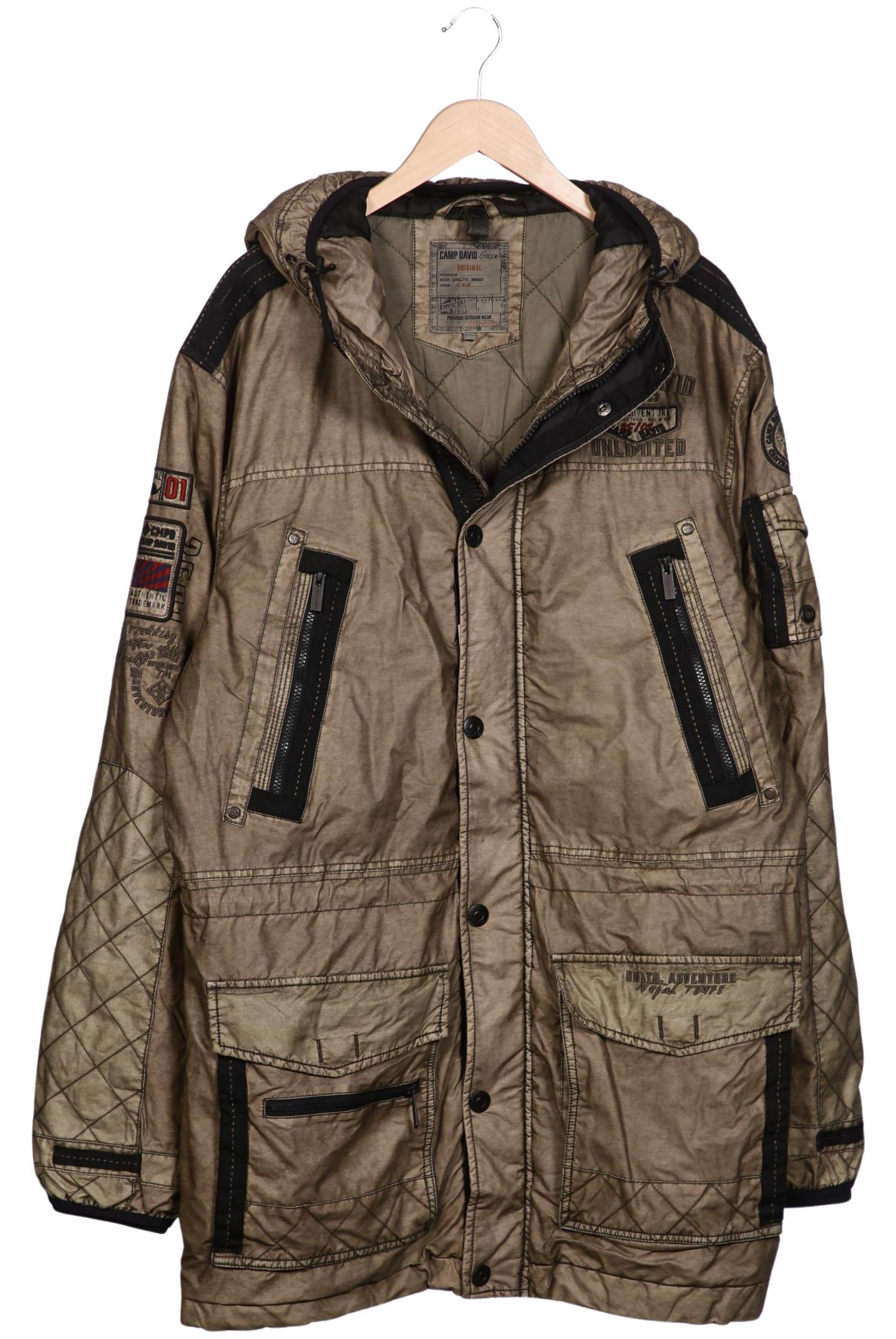 Thumbnail - Camp David Herren Mantel, grün, Gr. 58