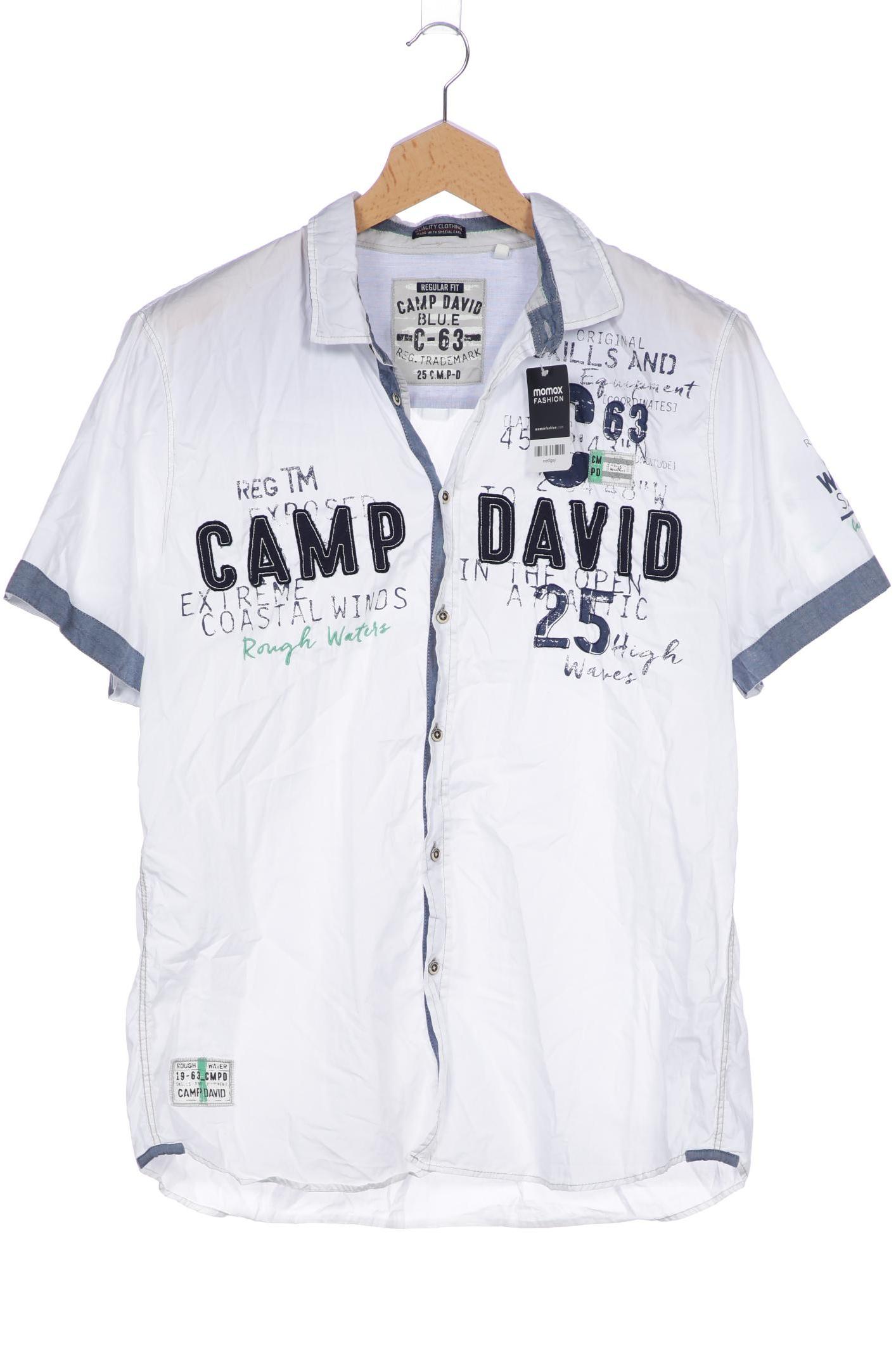 

Camp David Herren Hemd, weiß, Gr. 56